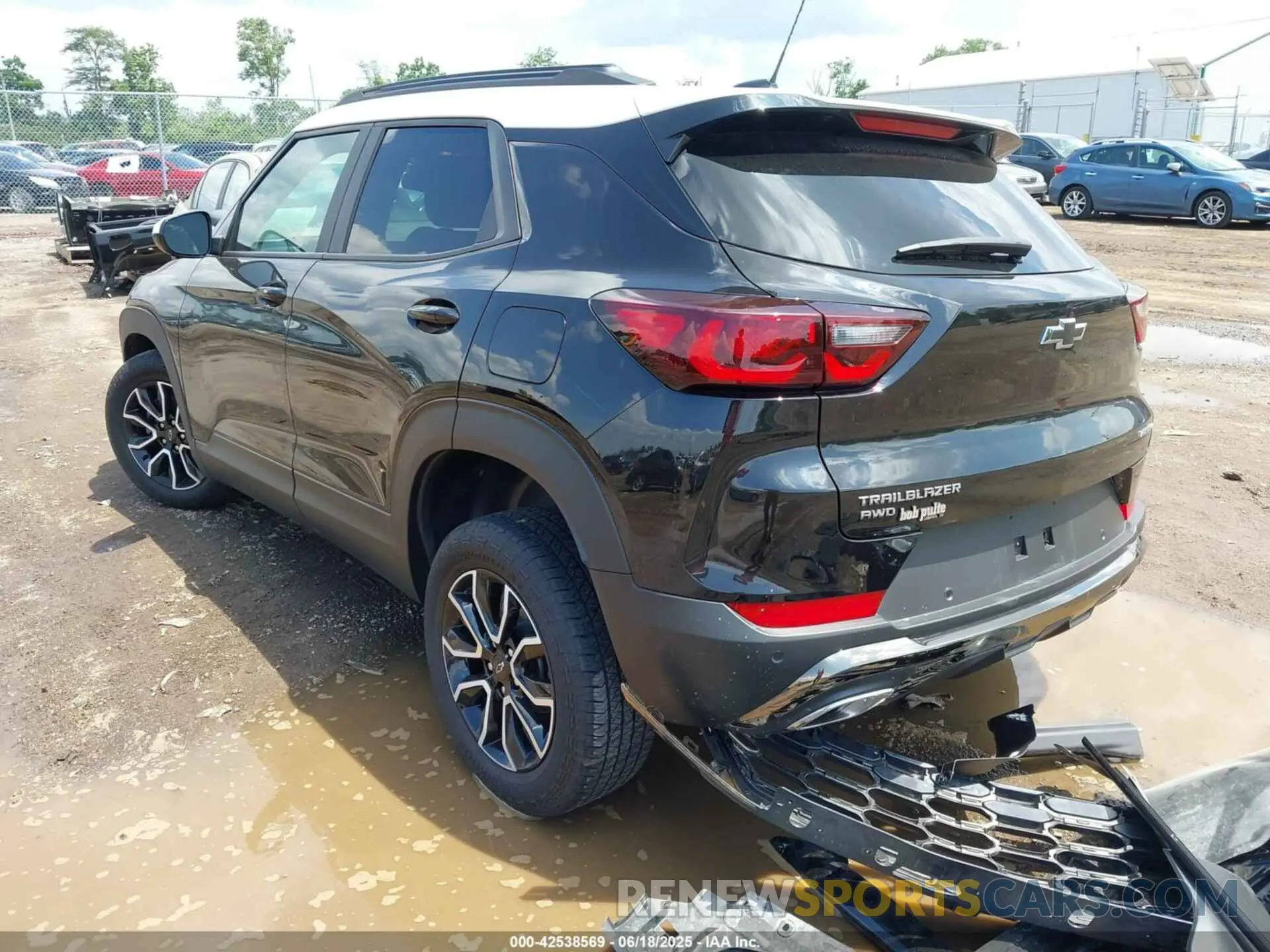 3 Photograph of a damaged car KL79MSSL1SB010703 CHEVROLET TRAILBLAZER 2025