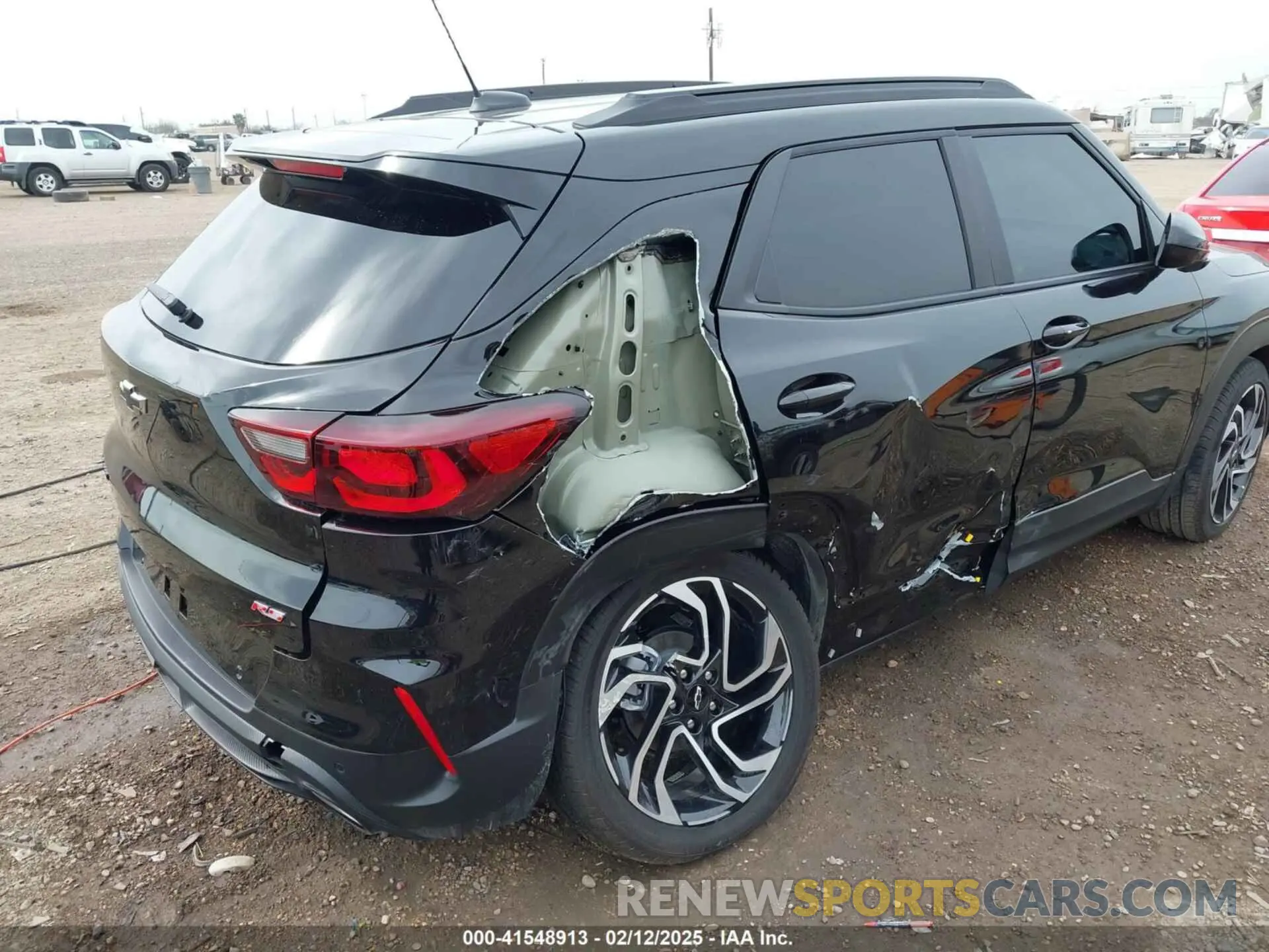 6 Photograph of a damaged car KL79MTSL3SB067426 CHEVROLET TRAILBLAZER 2025