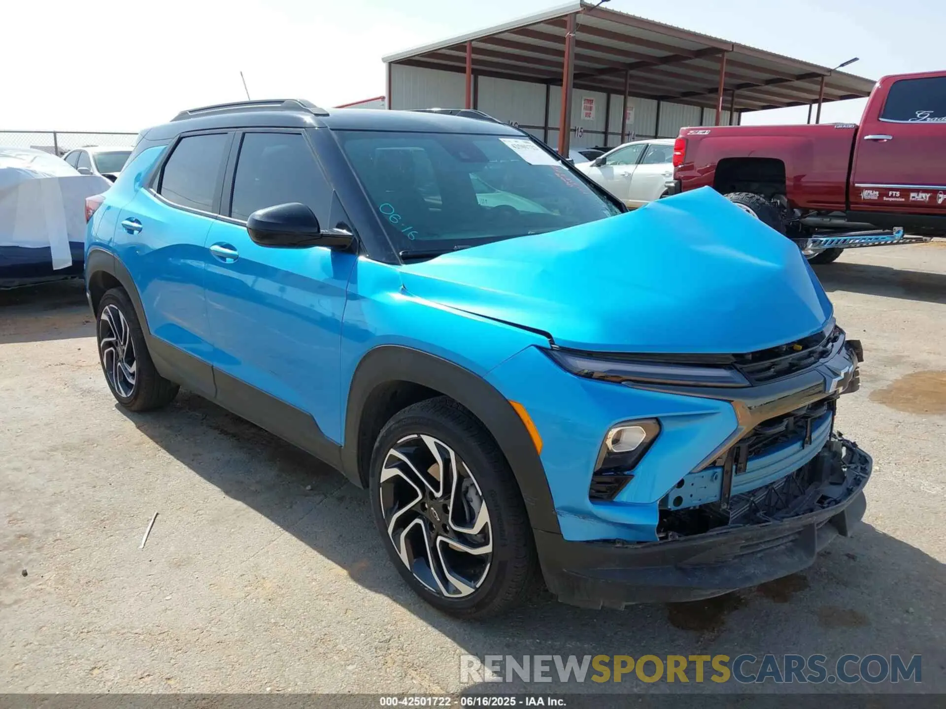 1 Photograph of a damaged car KL79MTSL5SB093624 CHEVROLET TRAILBLAZER 2025