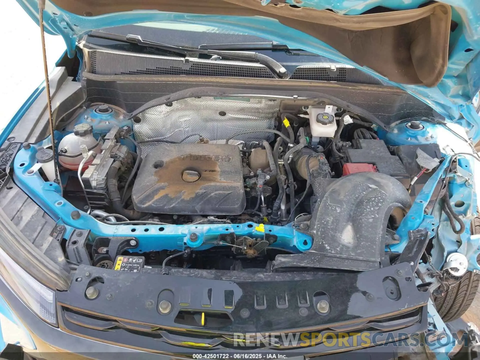 10 Photograph of a damaged car KL79MTSL5SB093624 CHEVROLET TRAILBLAZER 2025