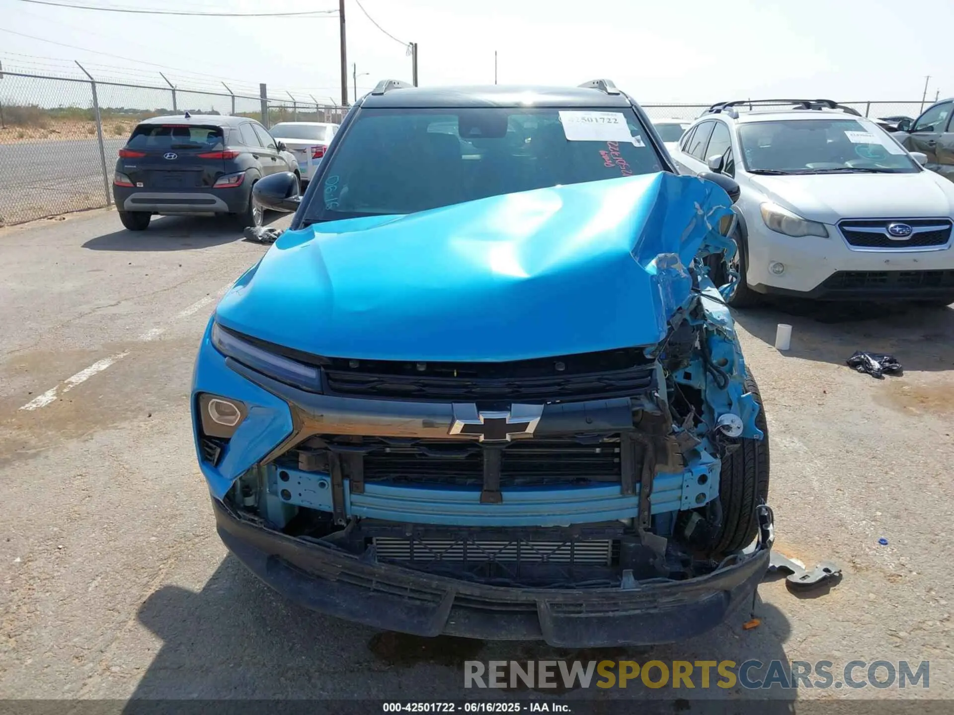 12 Photograph of a damaged car KL79MTSL5SB093624 CHEVROLET TRAILBLAZER 2025
