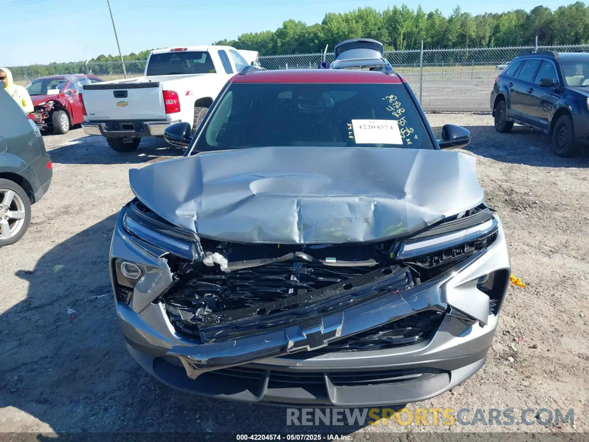 13 Photograph of a damaged car KL79MTSL7SB104056 CHEVROLET TRAILBLAZER 2025