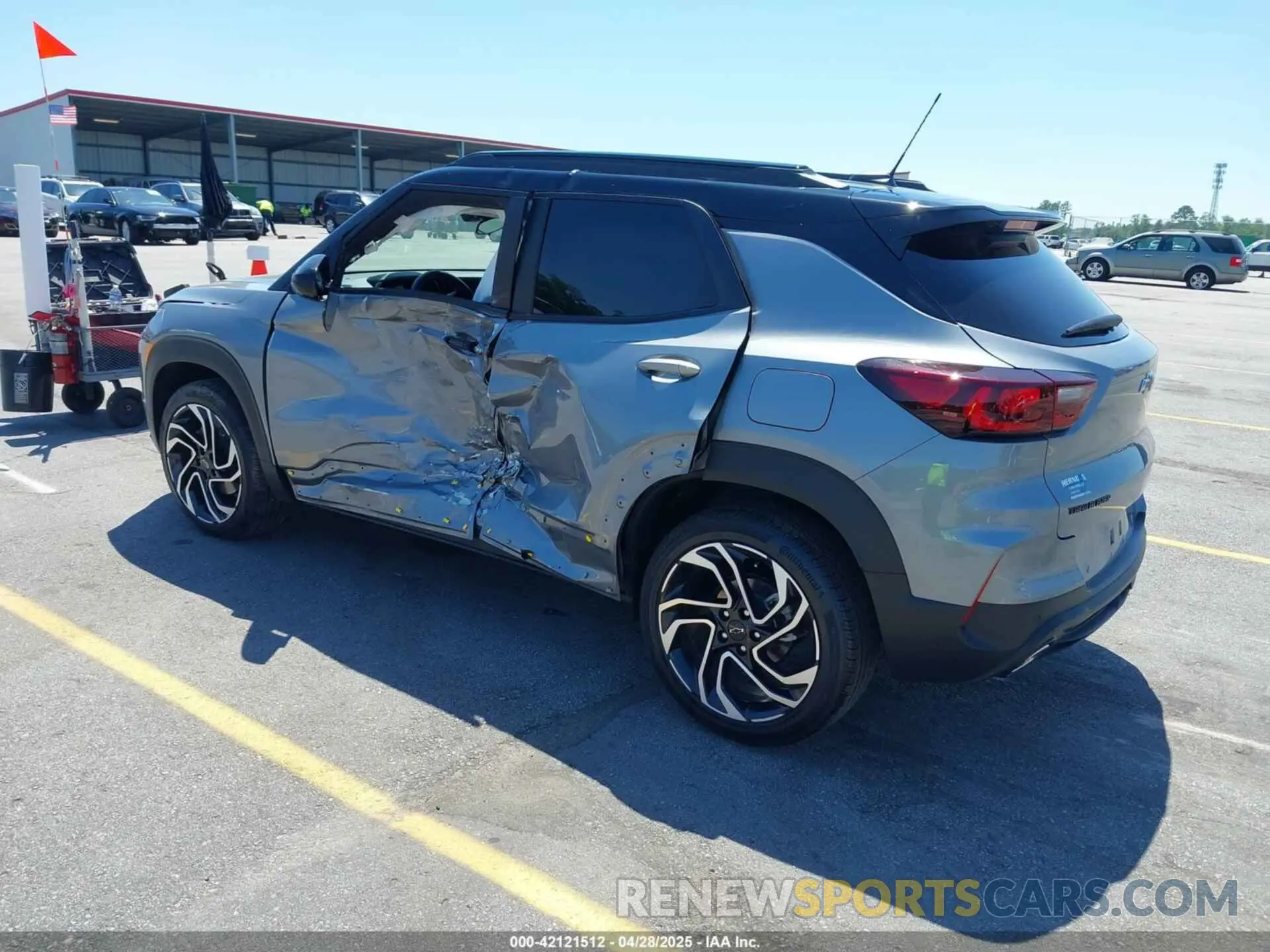 3 Photograph of a damaged car KL79MTSLXSB008647 CHEVROLET TRAILBLAZER 2025