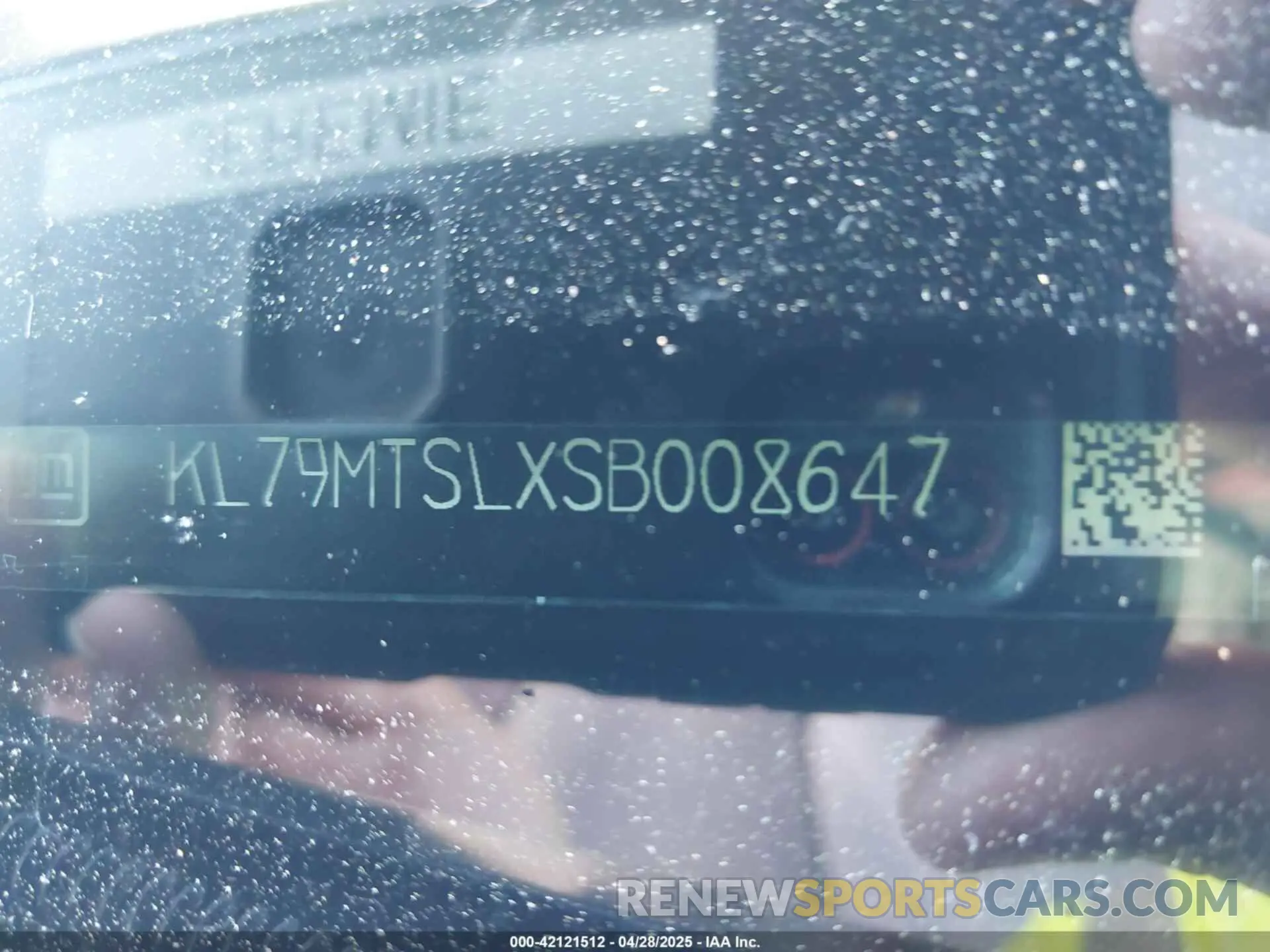 9 Photograph of a damaged car KL79MTSLXSB008647 CHEVROLET TRAILBLAZER 2025