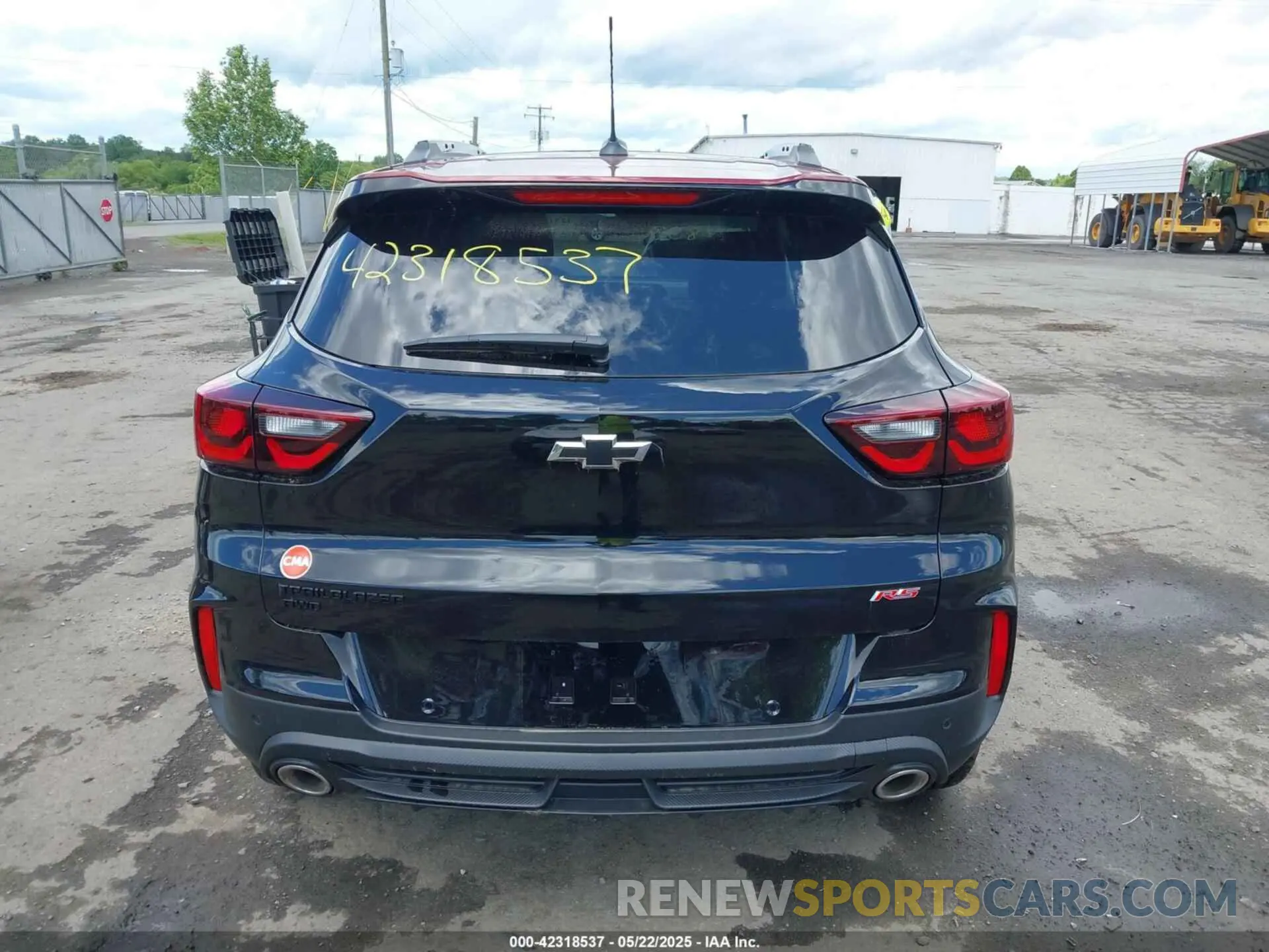 17 Photograph of a damaged car KL79MUSL2SB181228 CHEVROLET TRAILBLAZER 2025