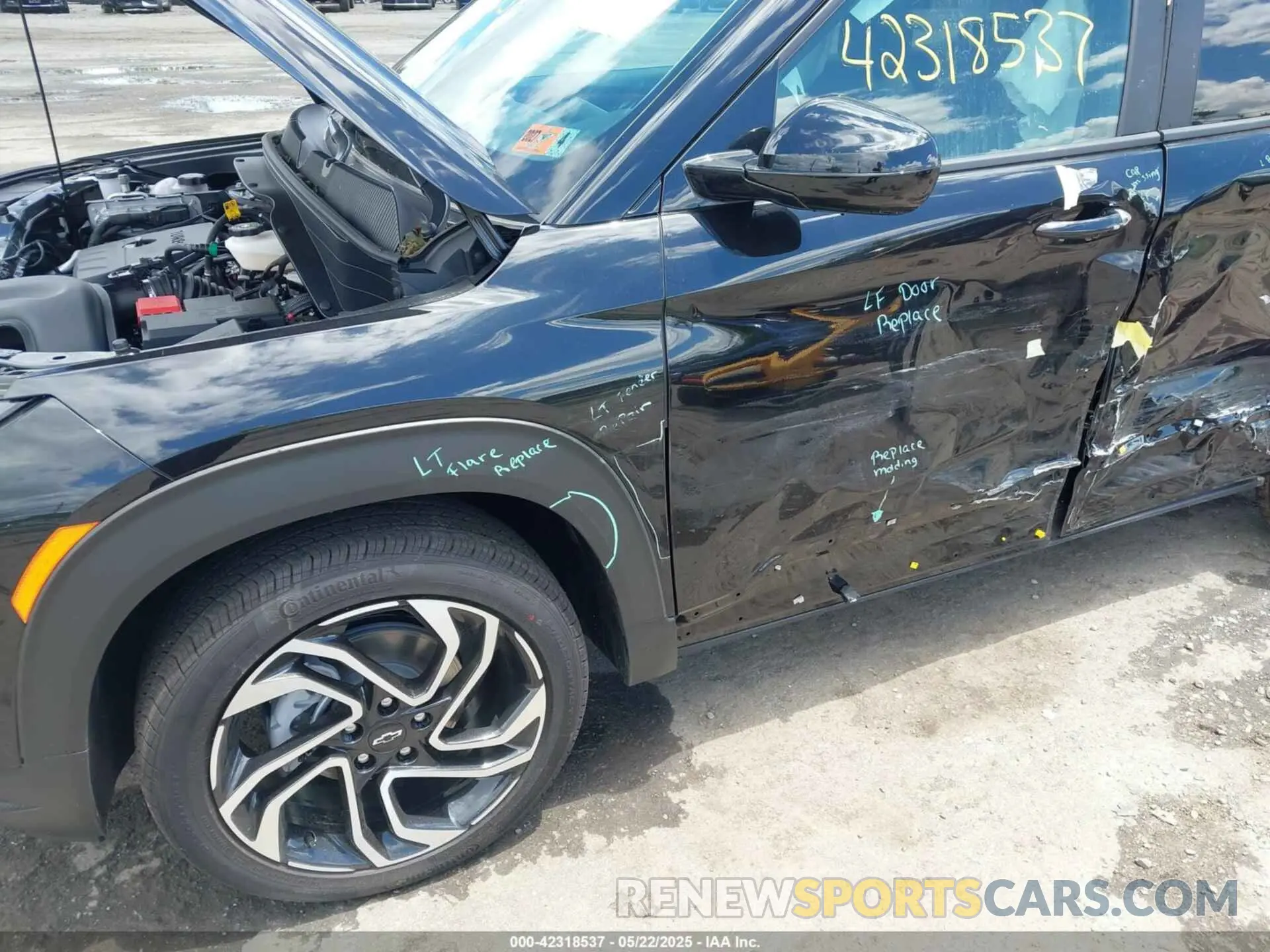6 Photograph of a damaged car KL79MUSL2SB181228 CHEVROLET TRAILBLAZER 2025