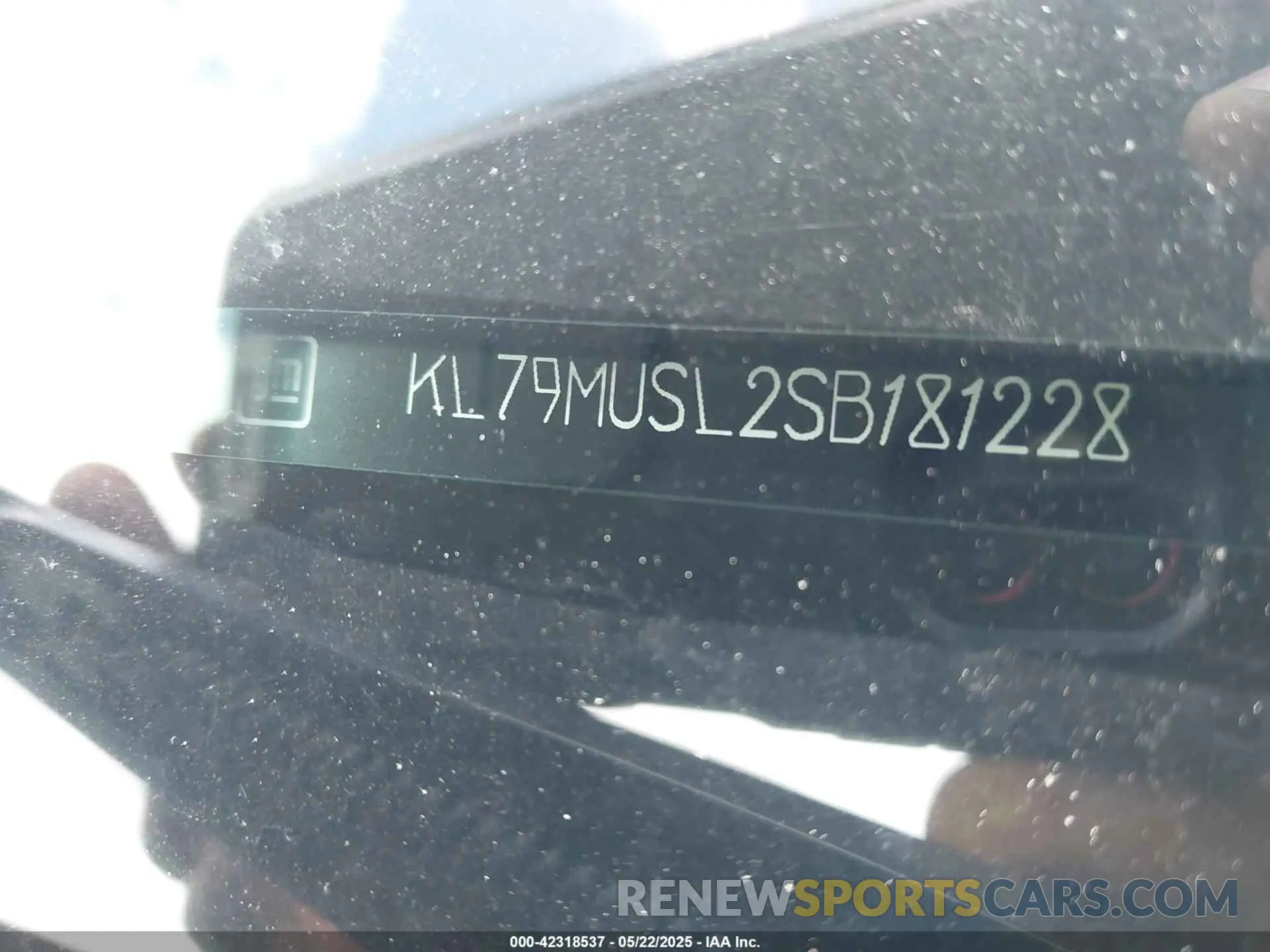 9 Photograph of a damaged car KL79MUSL2SB181228 CHEVROLET TRAILBLAZER 2025