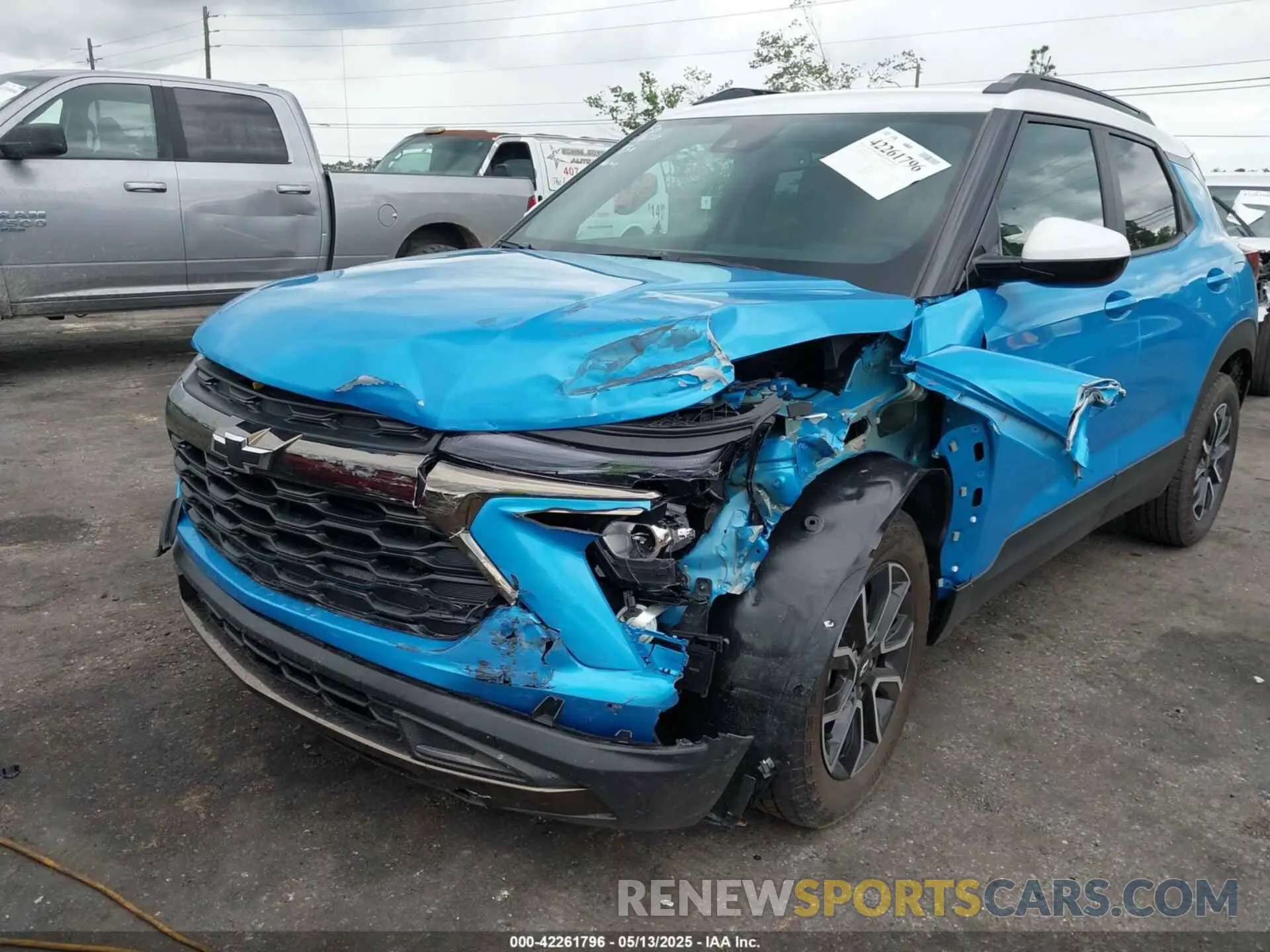 6 Photograph of a damaged car KL79MVSL1SB066934 CHEVROLET TRAILBLAZER 2025