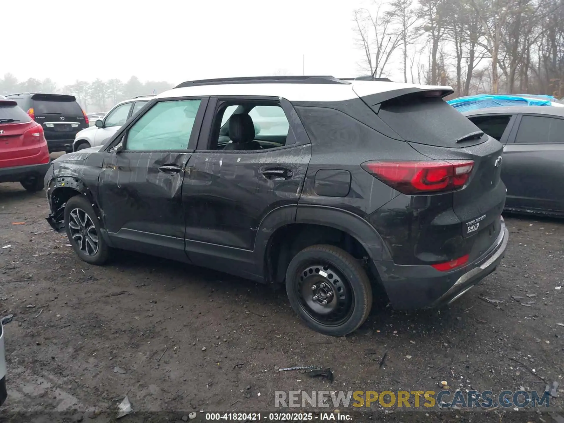 14 Photograph of a damaged car KL79MVSL1SB116893 CHEVROLET TRAILBLAZER 2025