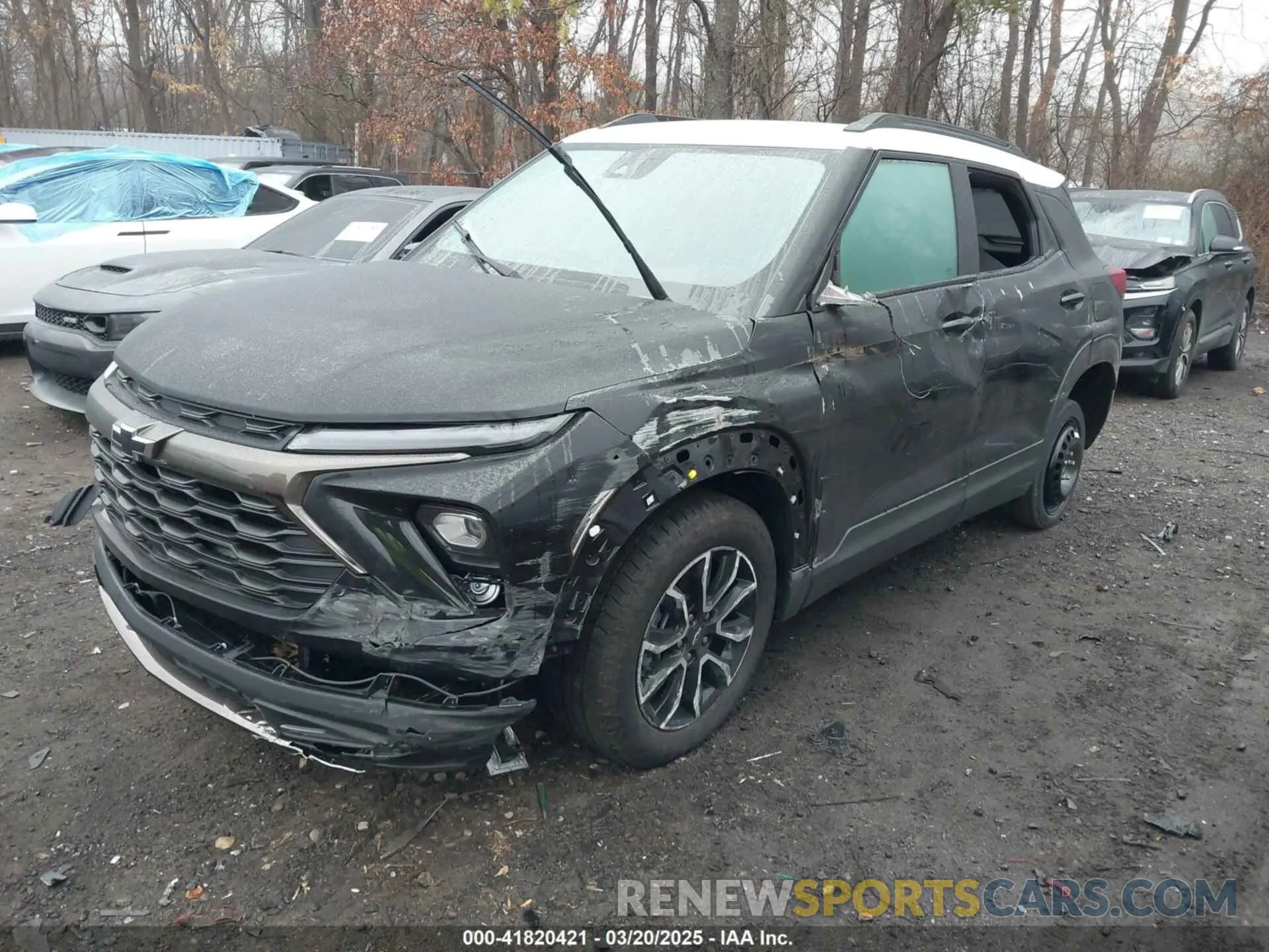 2 Photograph of a damaged car KL79MVSL1SB116893 CHEVROLET TRAILBLAZER 2025