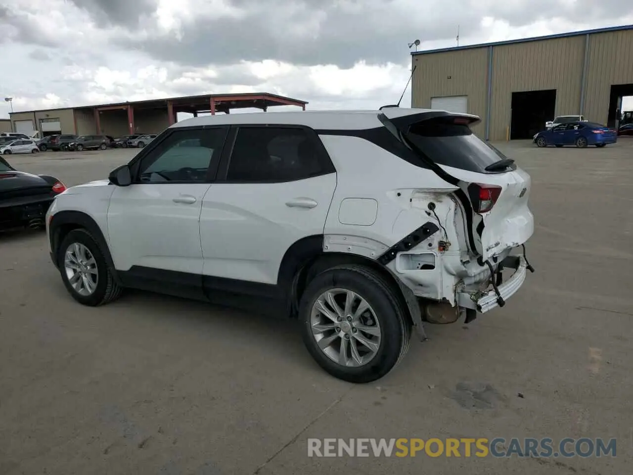 2 Photograph of a damaged car KL79MMS20MB087570 CHEVROLET TRAILBLZR 2021