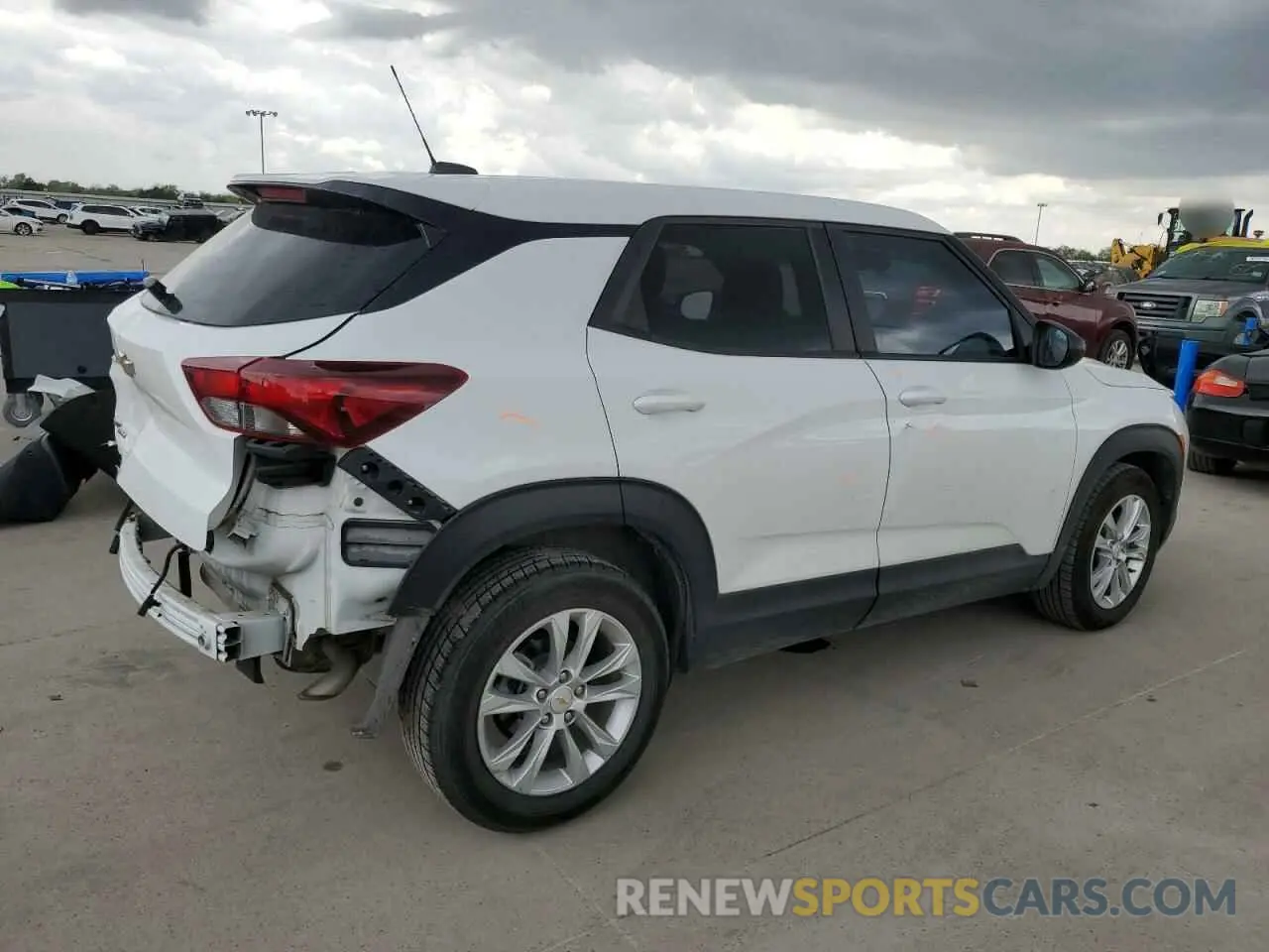 3 Photograph of a damaged car KL79MMS20MB087570 CHEVROLET TRAILBLZR 2021