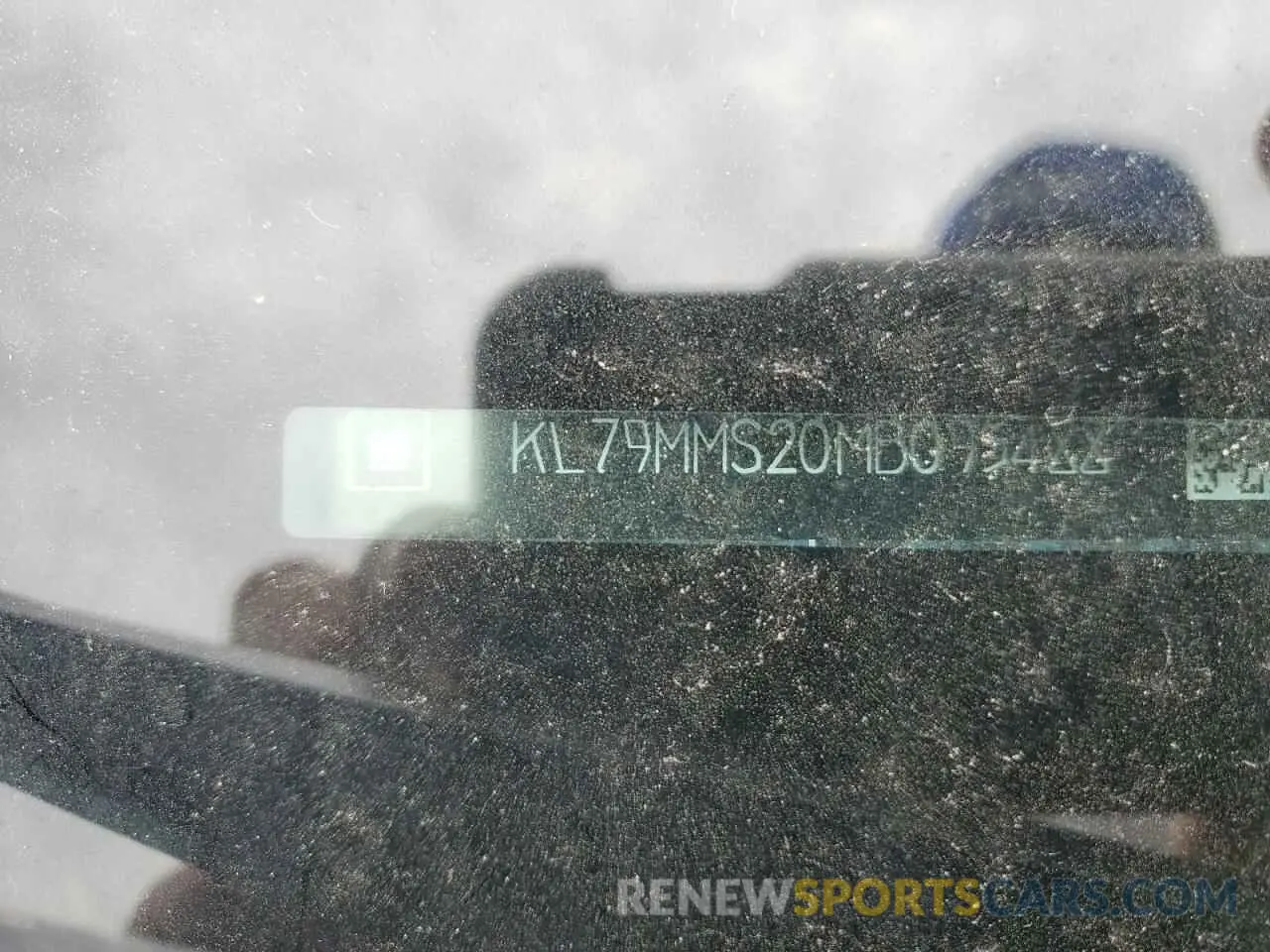 12 Photograph of a damaged car KL79MMS20MB095488 CHEVROLET TRAILBLZR 2021