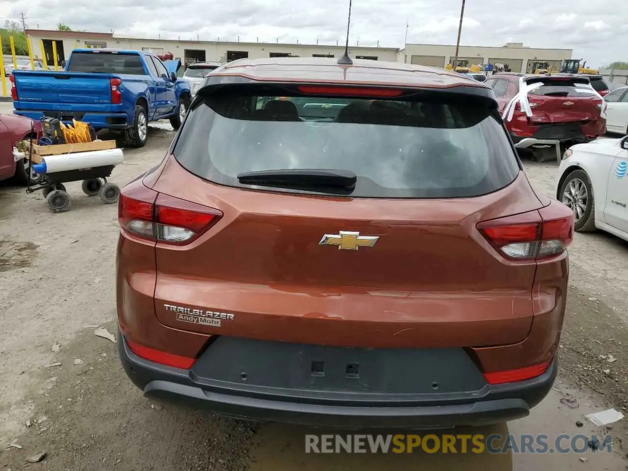 6 Photograph of a damaged car KL79MMS20MB095488 CHEVROLET TRAILBLZR 2021