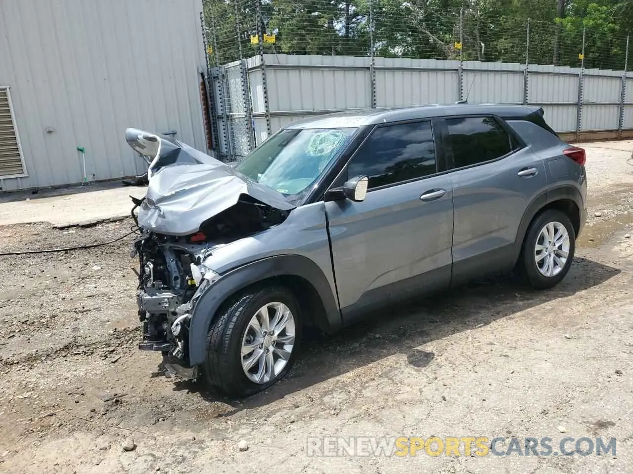 1 Photograph of a damaged car KL79MMS21MB181103 CHEVROLET TRAILBLZR 2021