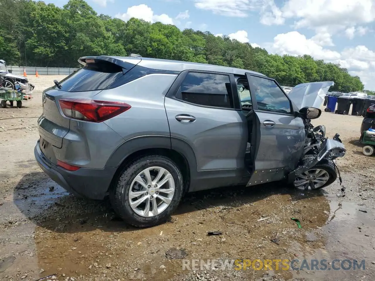 3 Photograph of a damaged car KL79MMS21MB181103 CHEVROLET TRAILBLZR 2021