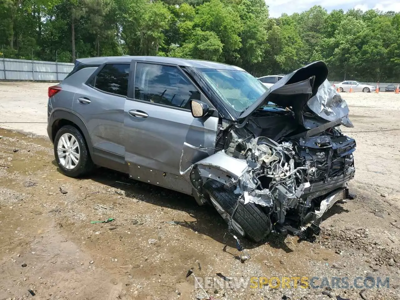 4 Photograph of a damaged car KL79MMS21MB181103 CHEVROLET TRAILBLZR 2021