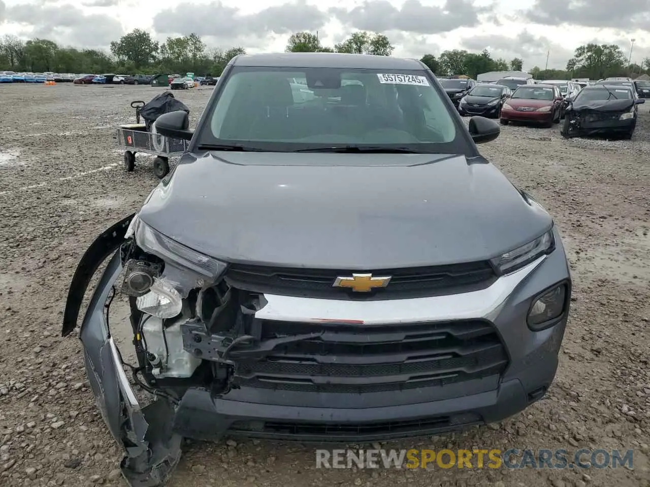 5 Photograph of a damaged car KL79MMS23MB001703 CHEVROLET TRAILBLZR 2021