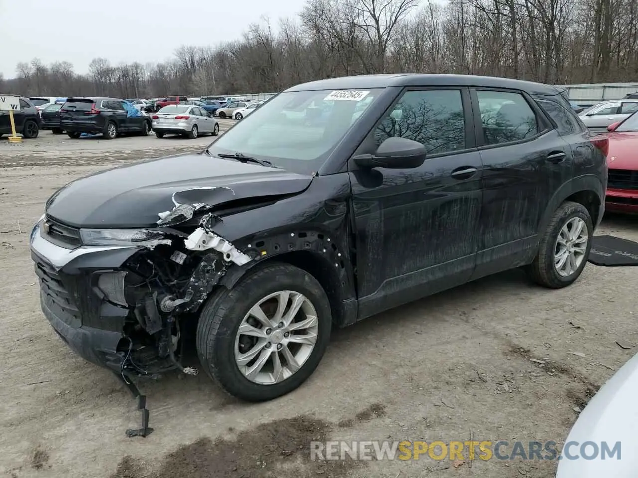 1 Photograph of a damaged car KL79MMS23MB020946 CHEVROLET TRAILBLZR 2021
