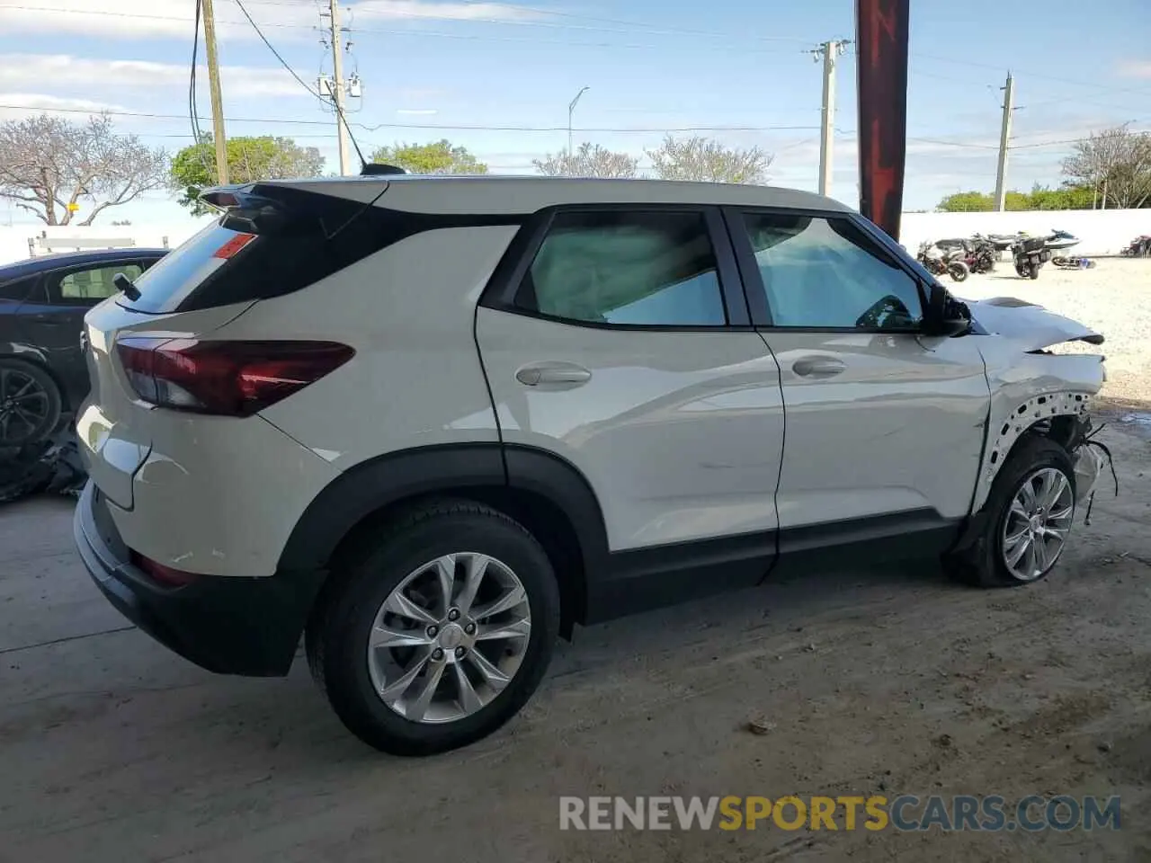 3 Photograph of a damaged car KL79MMS23MB175397 CHEVROLET TRAILBLZR 2021