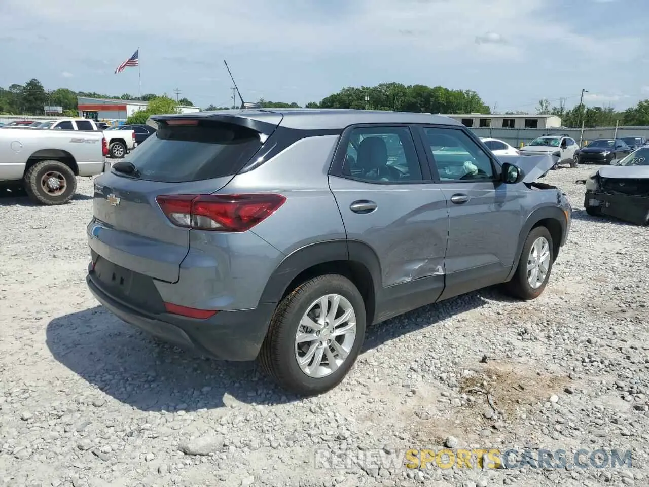 3 Photograph of a damaged car KL79MMS25MB166345 CHEVROLET TRAILBLZR 2021