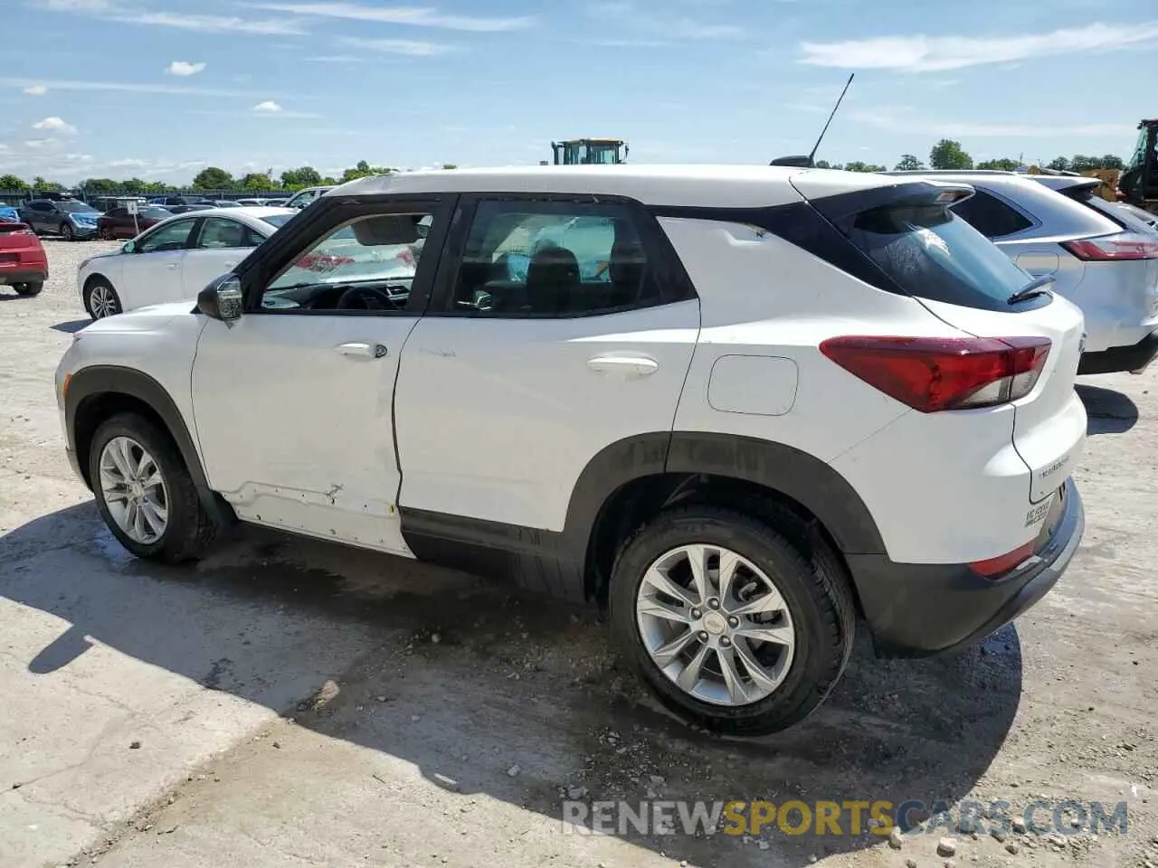 2 Photograph of a damaged car KL79MMS26MB081479 CHEVROLET TRAILBLZR 2021