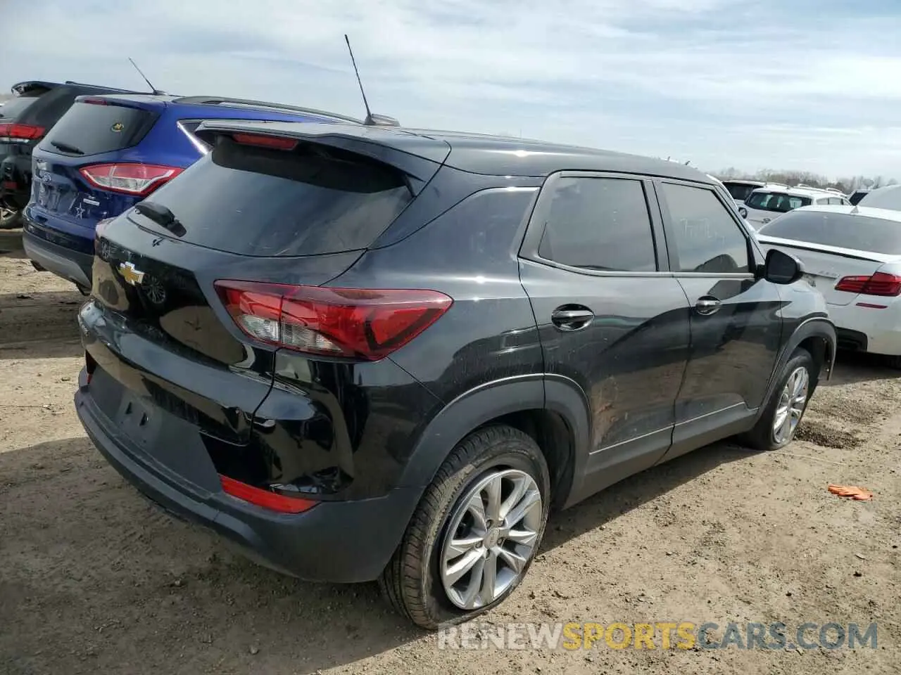 3 Photograph of a damaged car KL79MMS26MB082616 CHEVROLET TRAILBLZR 2021