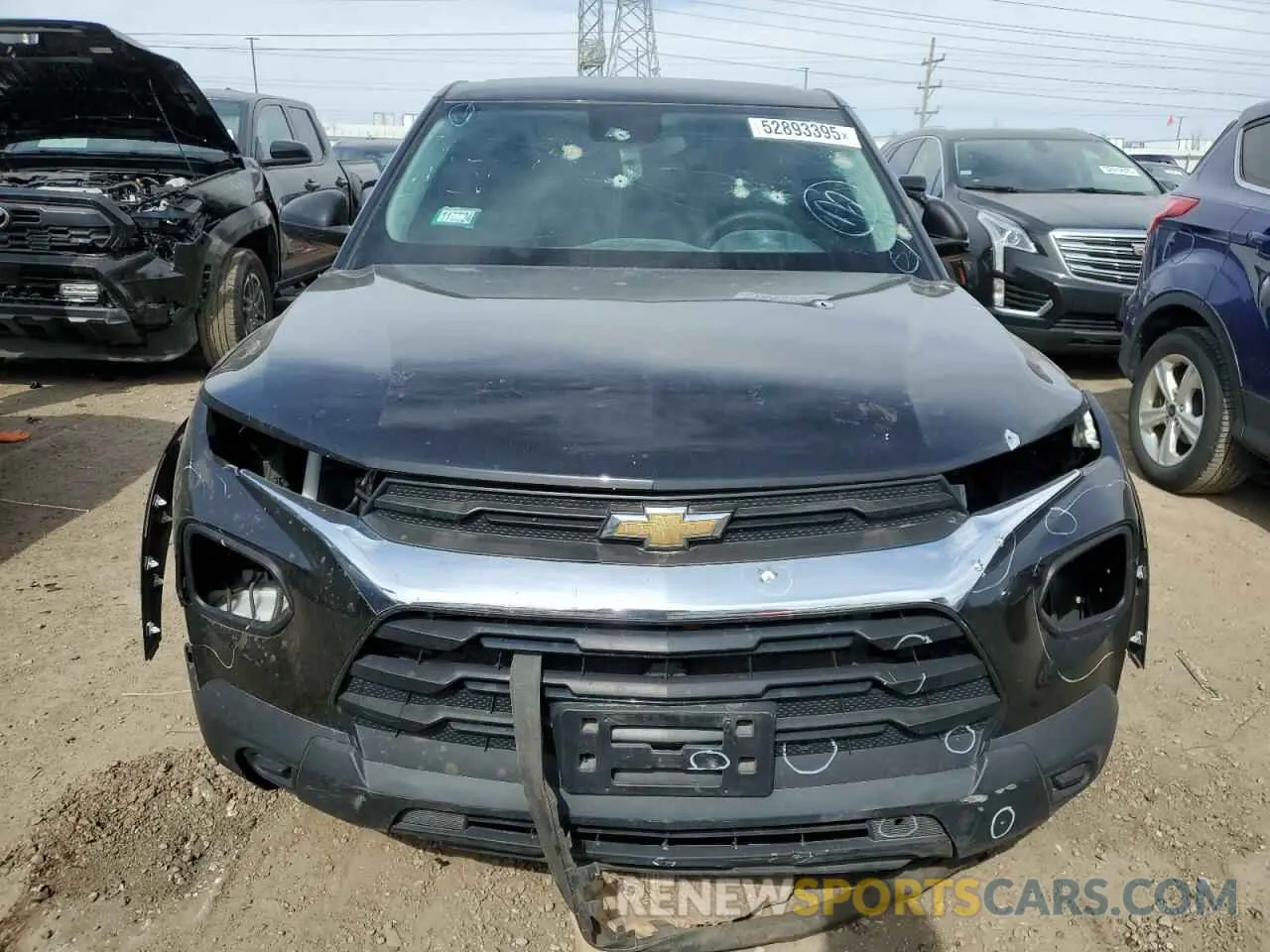 5 Photograph of a damaged car KL79MMS26MB082616 CHEVROLET TRAILBLZR 2021