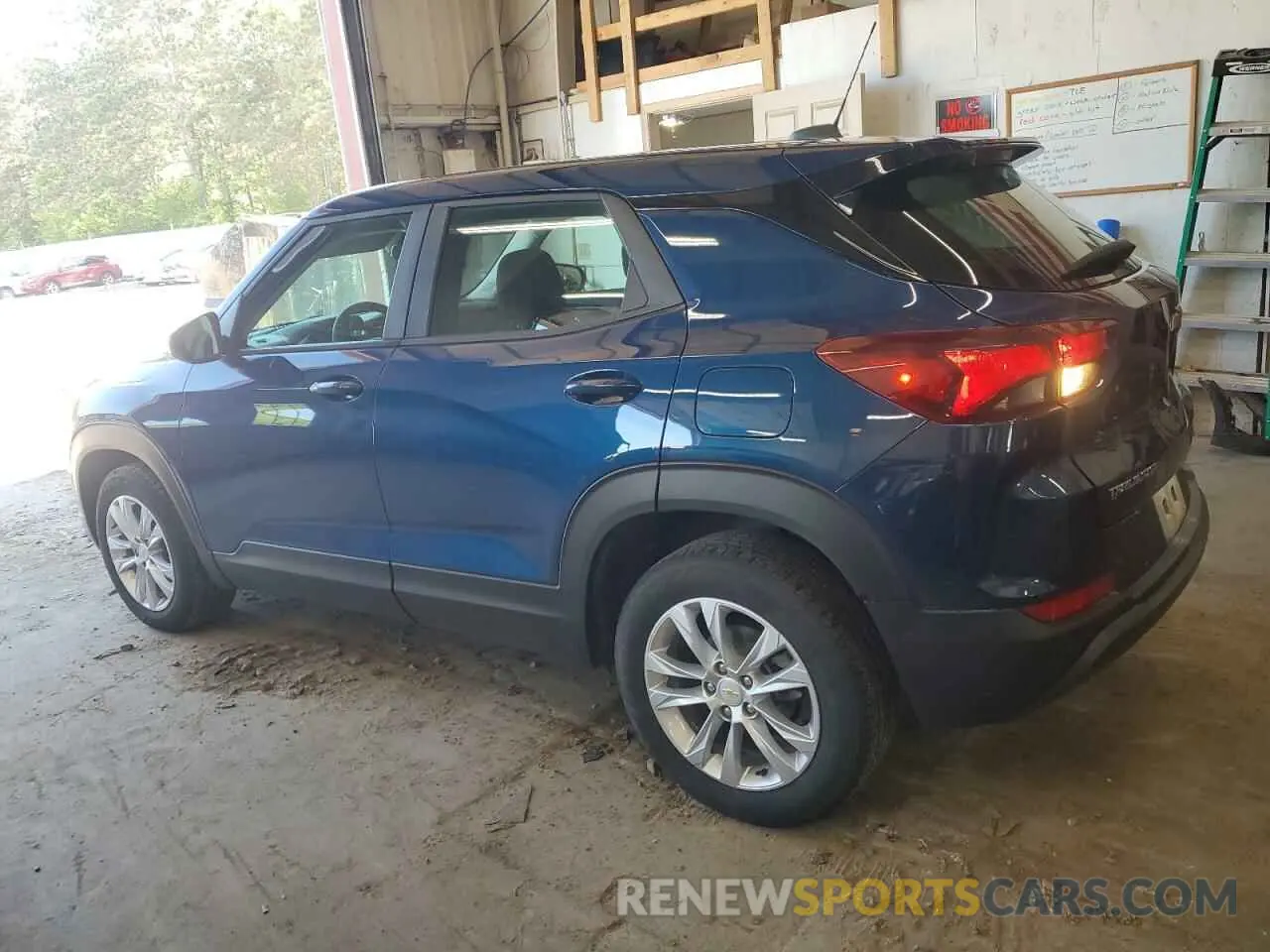 2 Photograph of a damaged car KL79MMS28MB104020 CHEVROLET TRAILBLZR 2021