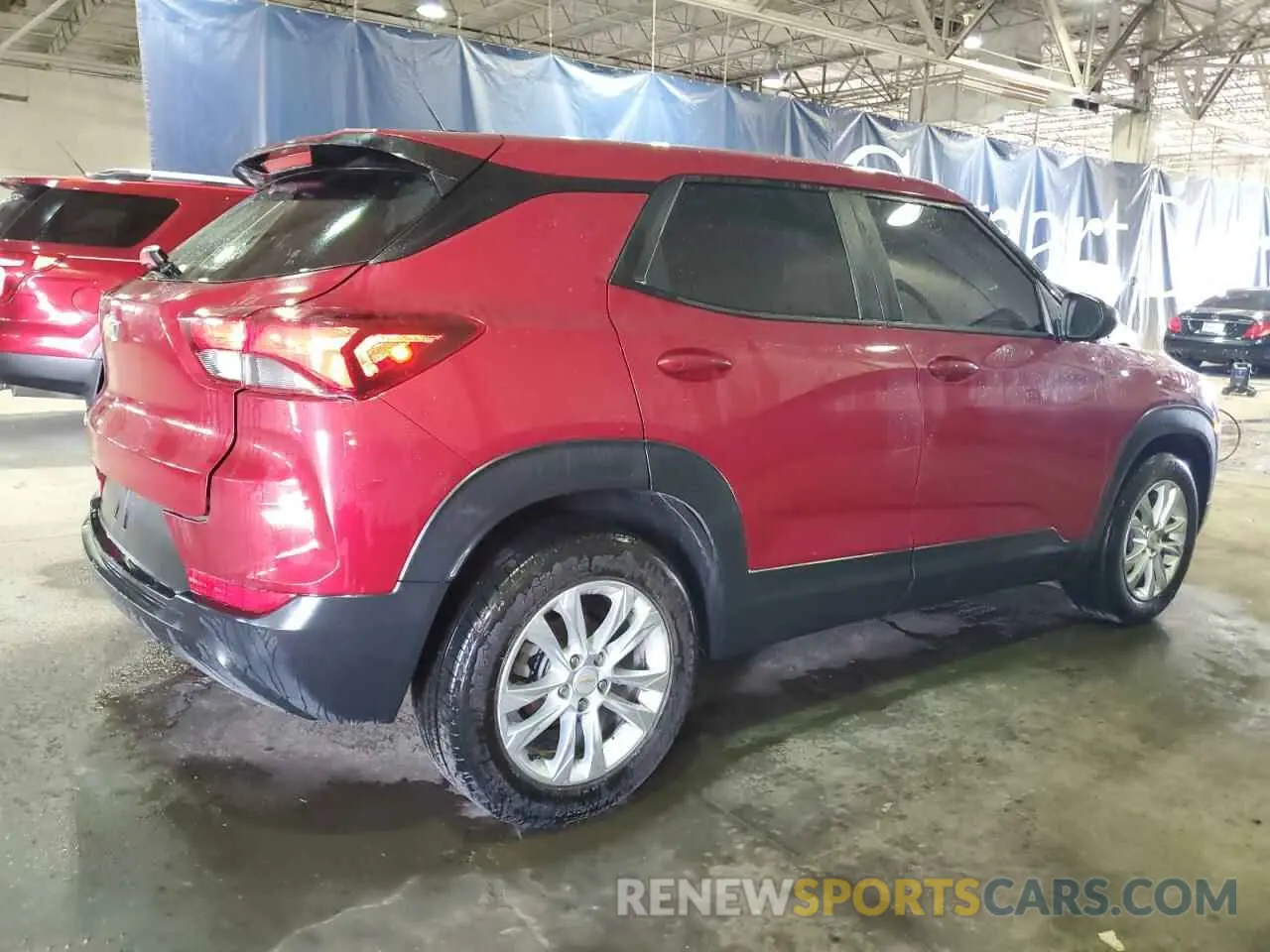 3 Photograph of a damaged car KL79MMS28MB133582 CHEVROLET TRAILBLZR 2021