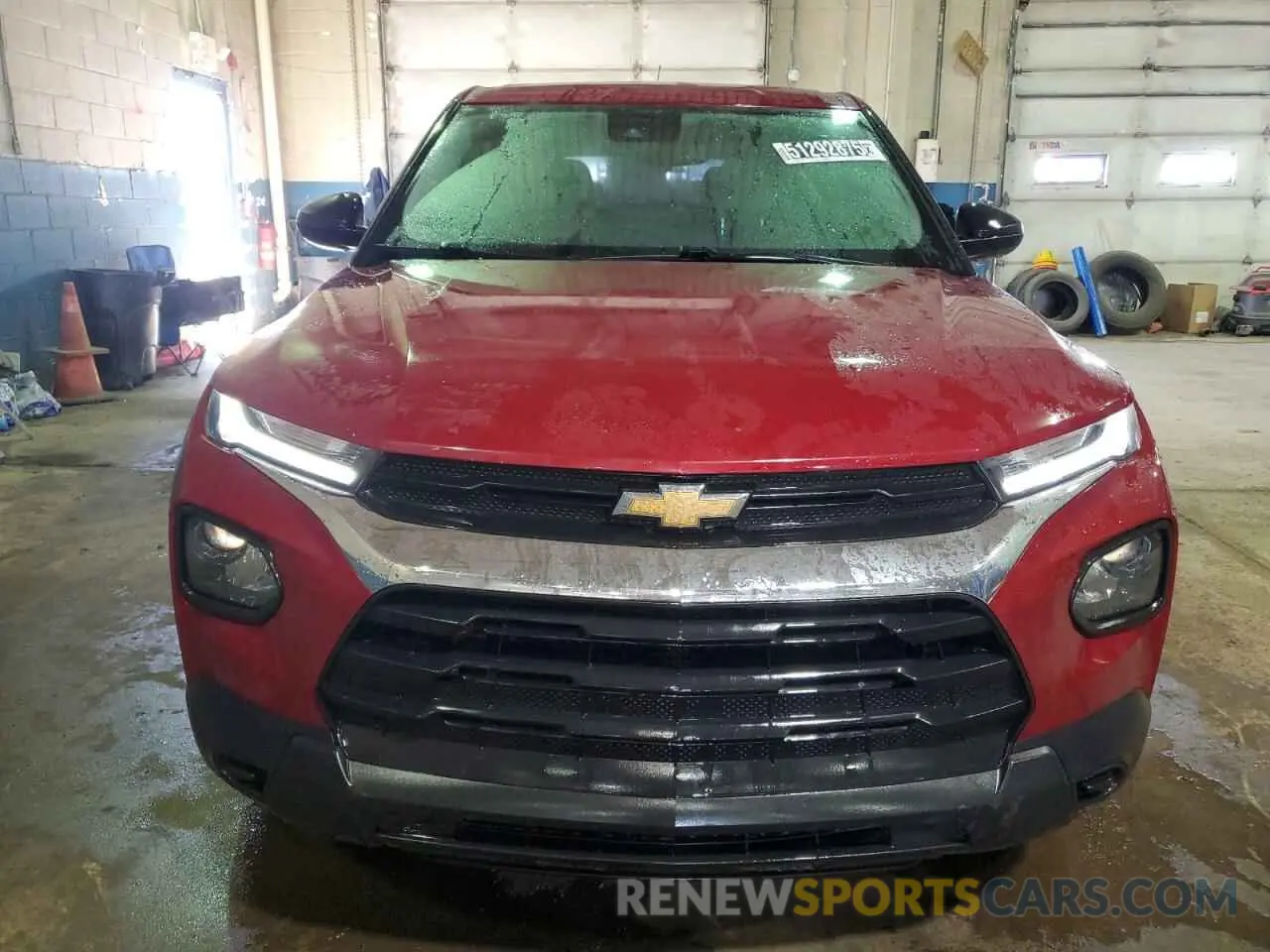 5 Photograph of a damaged car KL79MMS28MB133582 CHEVROLET TRAILBLZR 2021