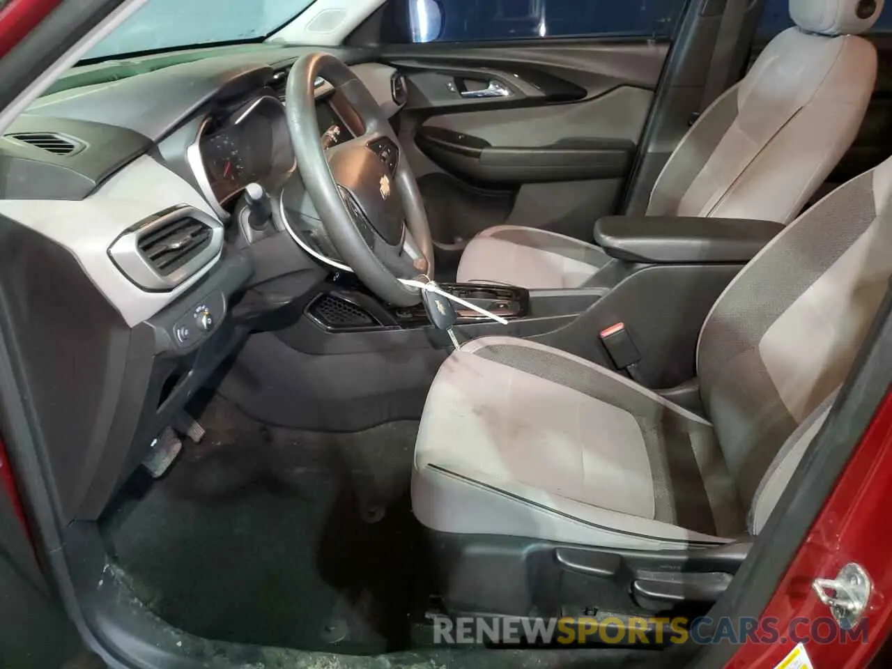 7 Photograph of a damaged car KL79MMS28MB133582 CHEVROLET TRAILBLZR 2021