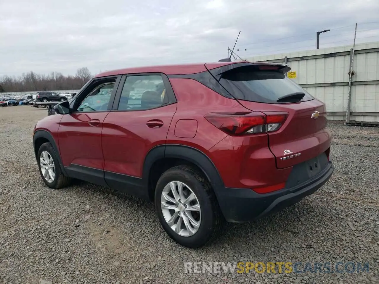 2 Photograph of a damaged car KL79MMS2XMB012407 CHEVROLET TRAILBLZR 2021