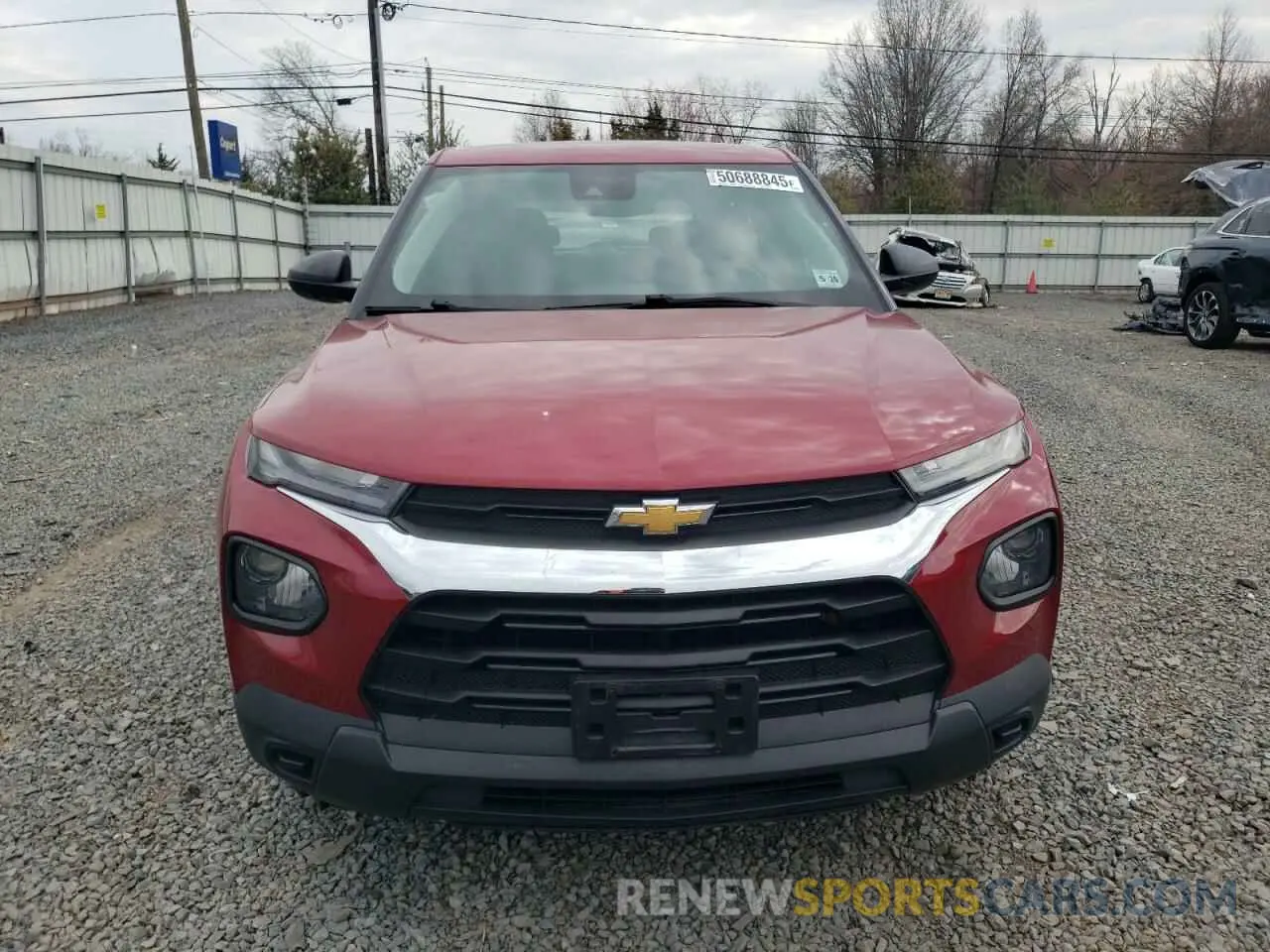 5 Photograph of a damaged car KL79MMS2XMB012407 CHEVROLET TRAILBLZR 2021