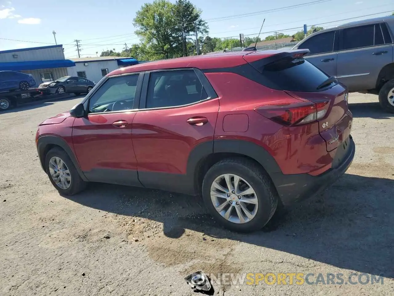 2 Photograph of a damaged car KL79MMS2XMB142140 CHEVROLET TRAILBLZR 2021