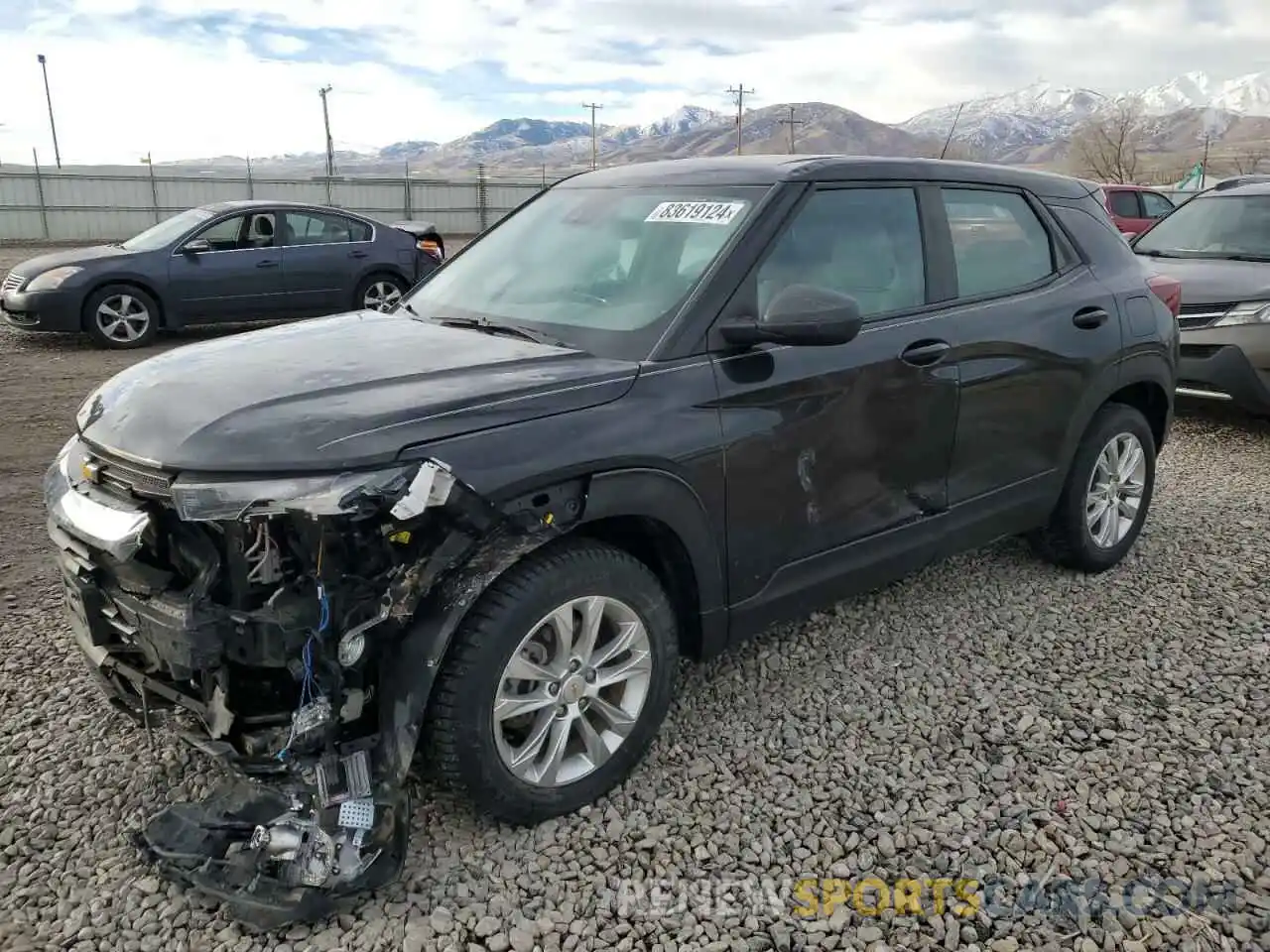 1 Photograph of a damaged car KL79MMS2XMB160203 CHEVROLET TRAILBLZR 2021