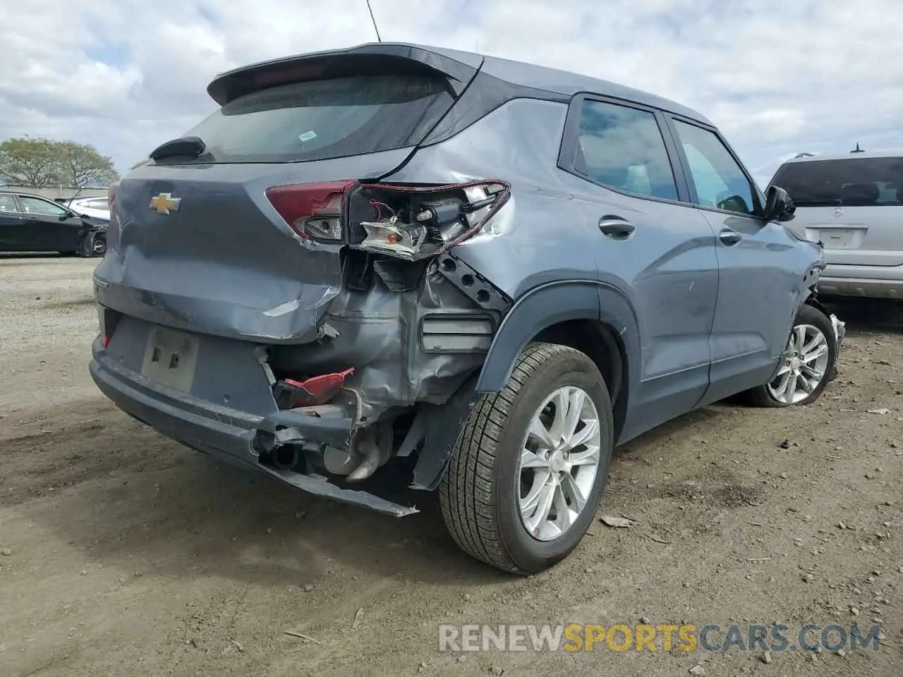 3 Photograph of a damaged car KL79MNSL2MB072924 CHEVROLET TRAILBLZR 2021