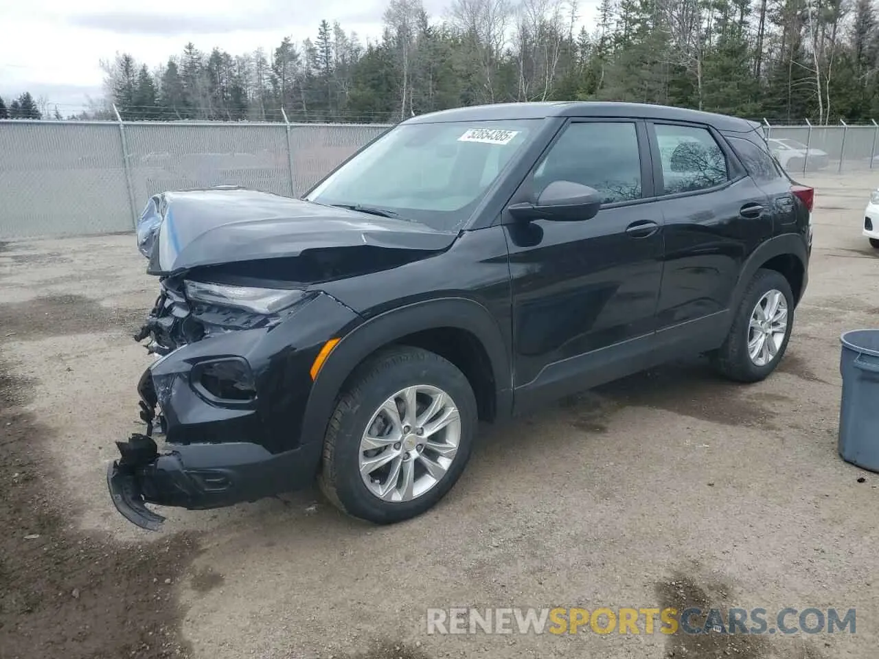 1 Photograph of a damaged car KL79MNSL4MB177710 CHEVROLET TRAILBLZR 2021