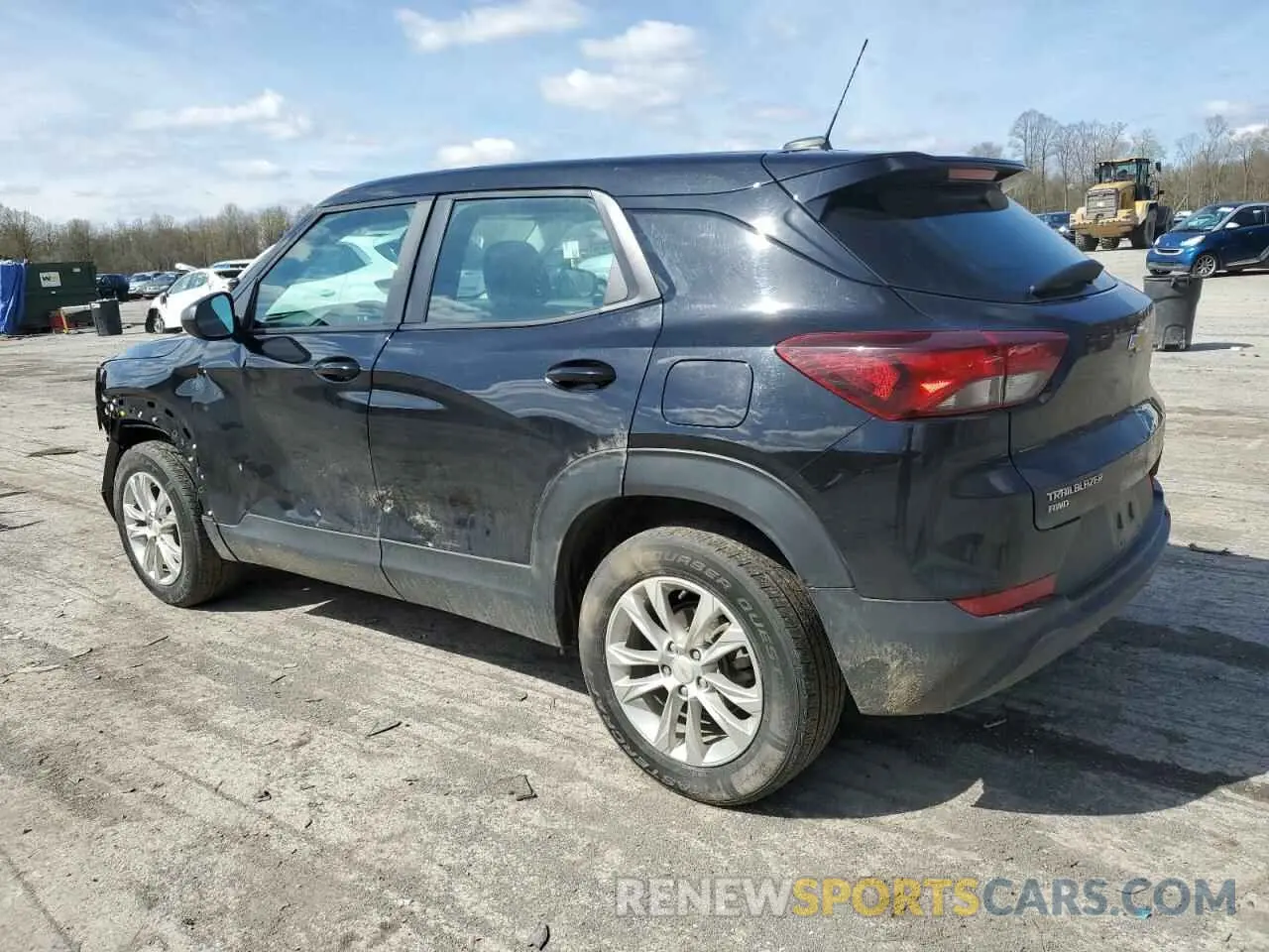 2 Photograph of a damaged car KL79MNSL8MB176530 CHEVROLET TRAILBLZR 2021