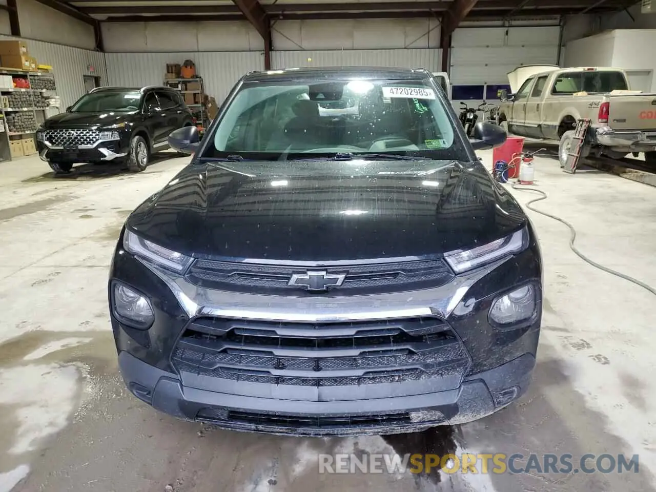 5 Photograph of a damaged car KL79MNSL9MB022568 CHEVROLET TRAILBLZR 2021