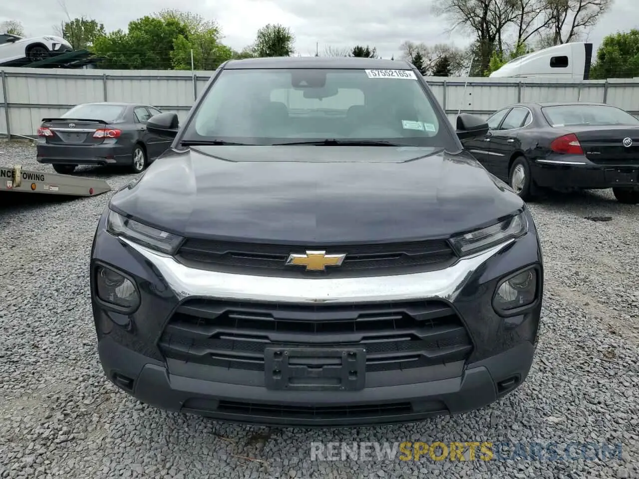 5 Photograph of a damaged car KL79MNSL9MB083418 CHEVROLET TRAILBLZR 2021
