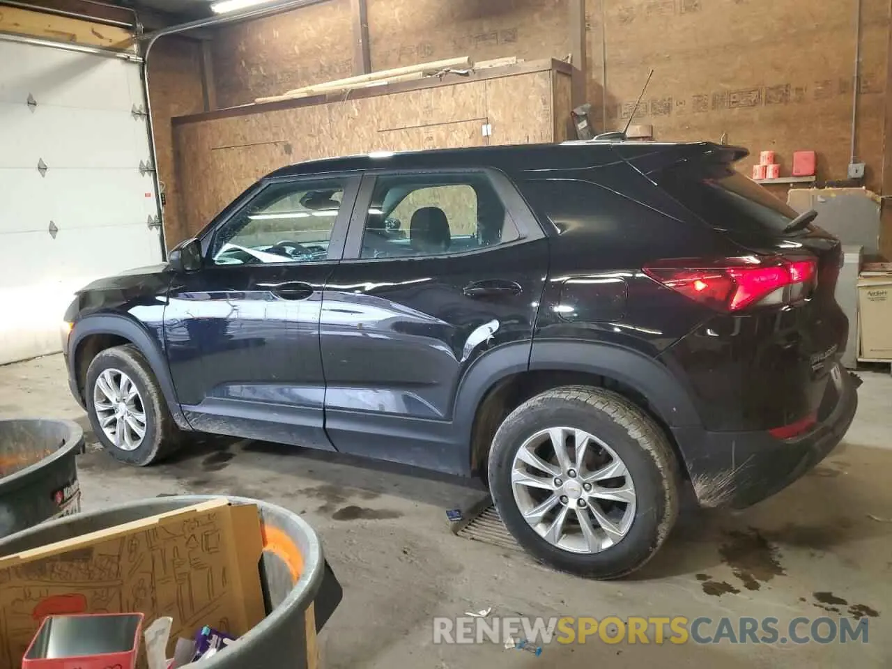 2 Photograph of a damaged car KL79MNSL9MB153791 CHEVROLET TRAILBLZR 2021