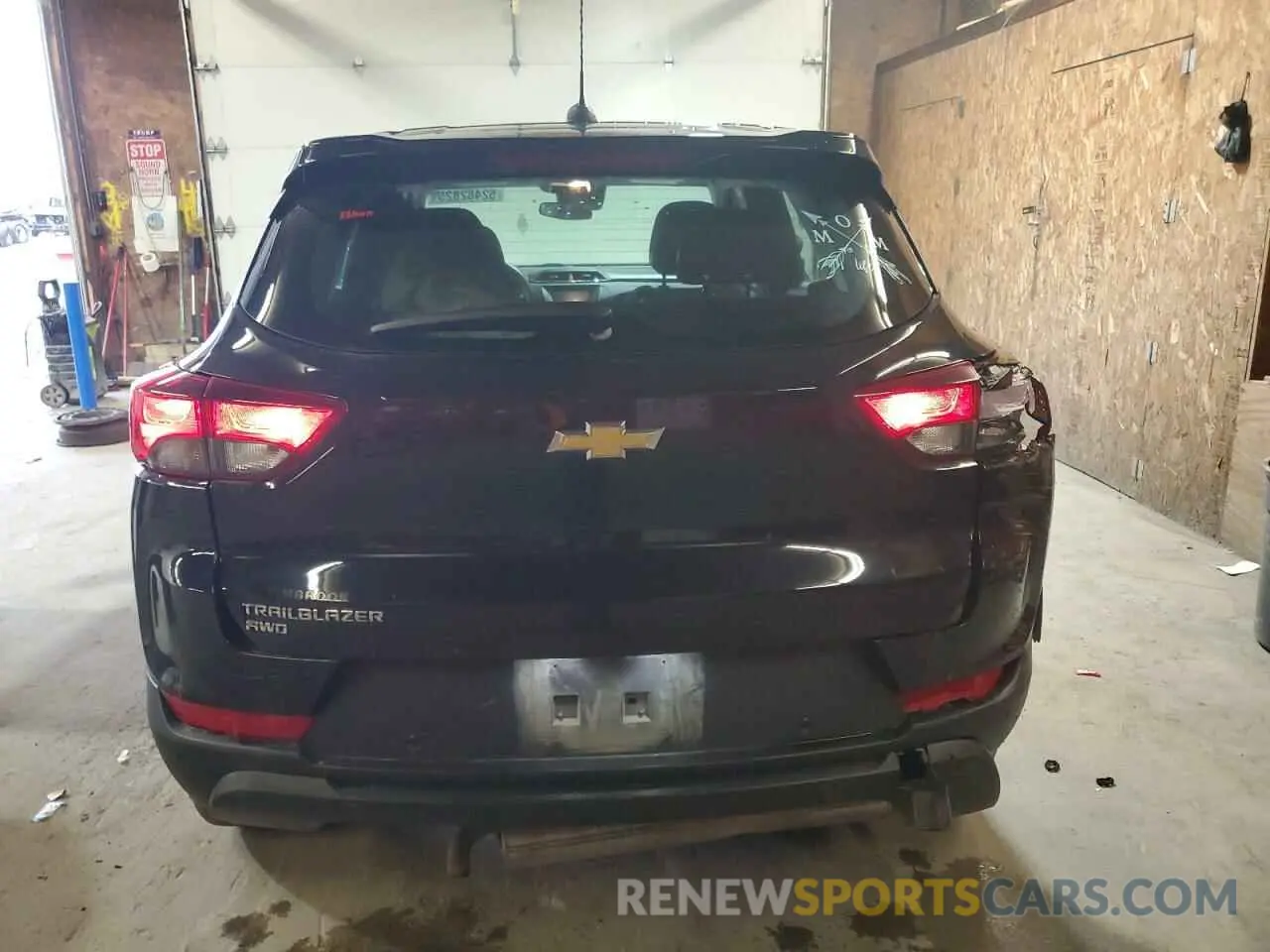 6 Photograph of a damaged car KL79MNSL9MB153791 CHEVROLET TRAILBLZR 2021