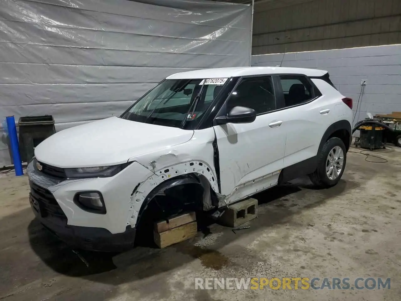 1 Photograph of a damaged car KL79MNSL9MB178027 CHEVROLET TRAILBLZR 2021