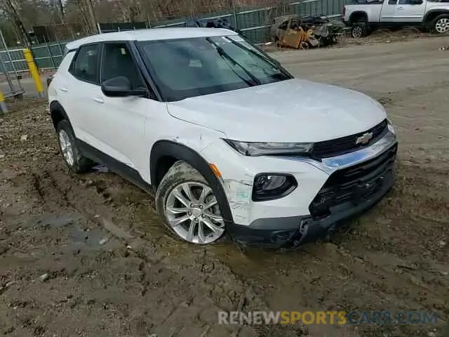 12 Photograph of a damaged car KL79MNSL9MB178027 CHEVROLET TRAILBLZR 2021