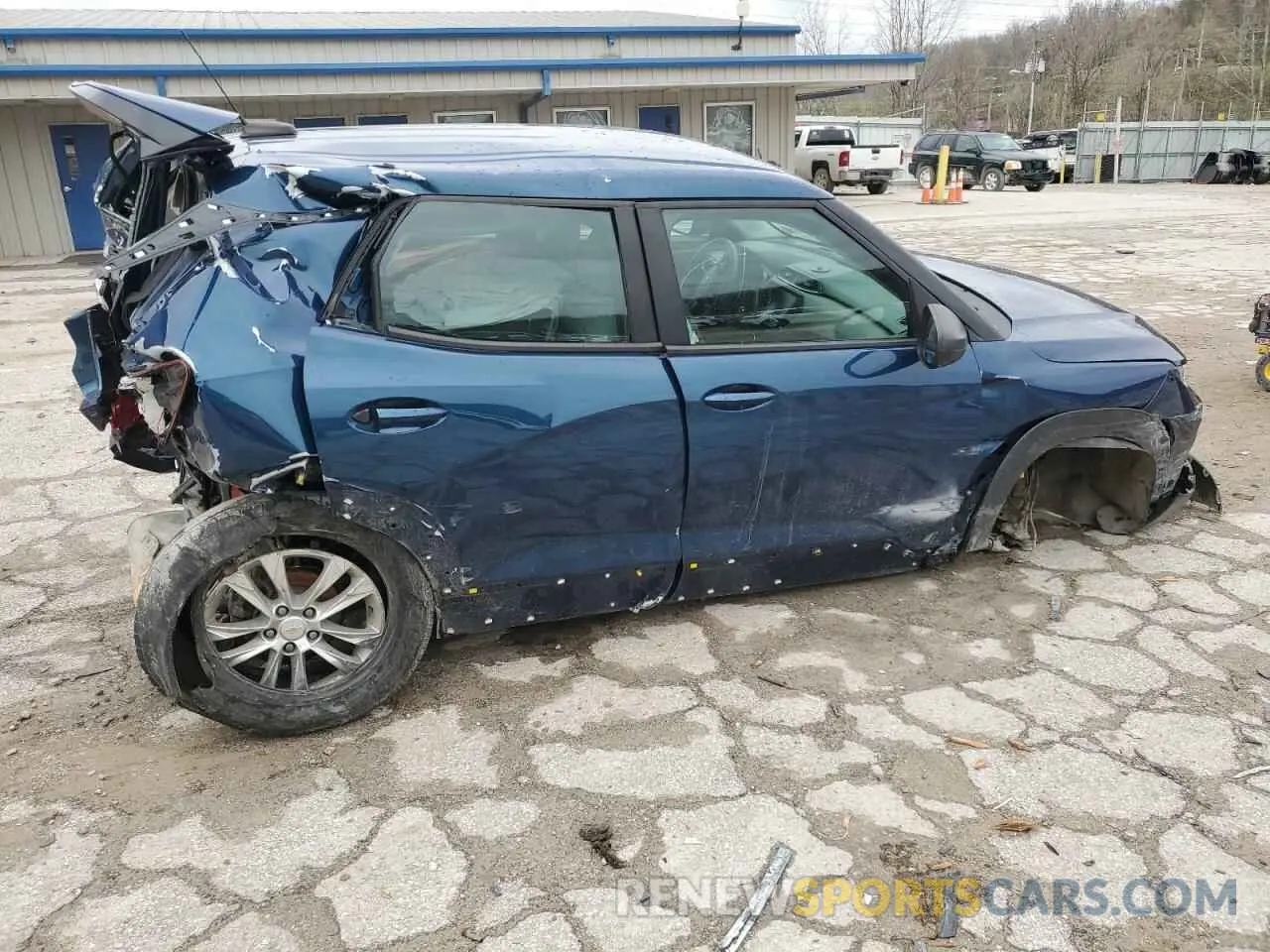 3 Photograph of a damaged car KL79MNSLXMB021879 CHEVROLET TRAILBLZR 2021