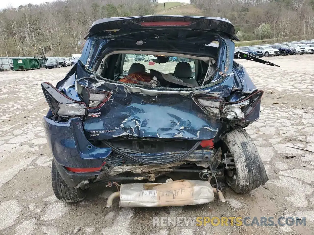 6 Photograph of a damaged car KL79MNSLXMB021879 CHEVROLET TRAILBLZR 2021