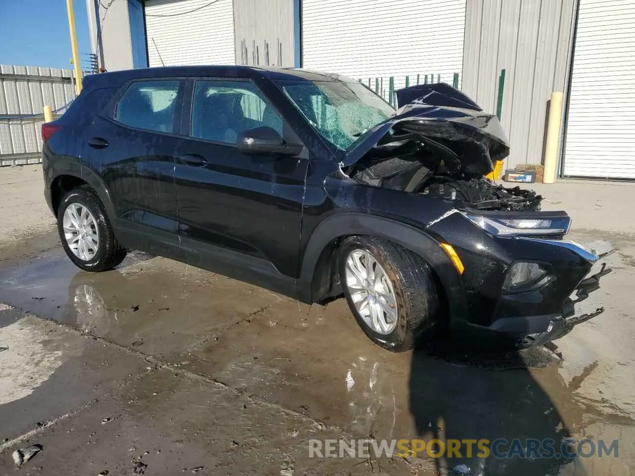 4 Photograph of a damaged car KL79MNSLXMB073304 CHEVROLET TRAILBLZR 2021