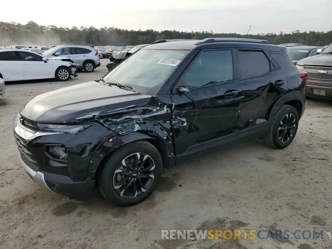 1 Photograph of a damaged car KL79MPS23MB140781 CHEVROLET TRAILBLZR 2021
