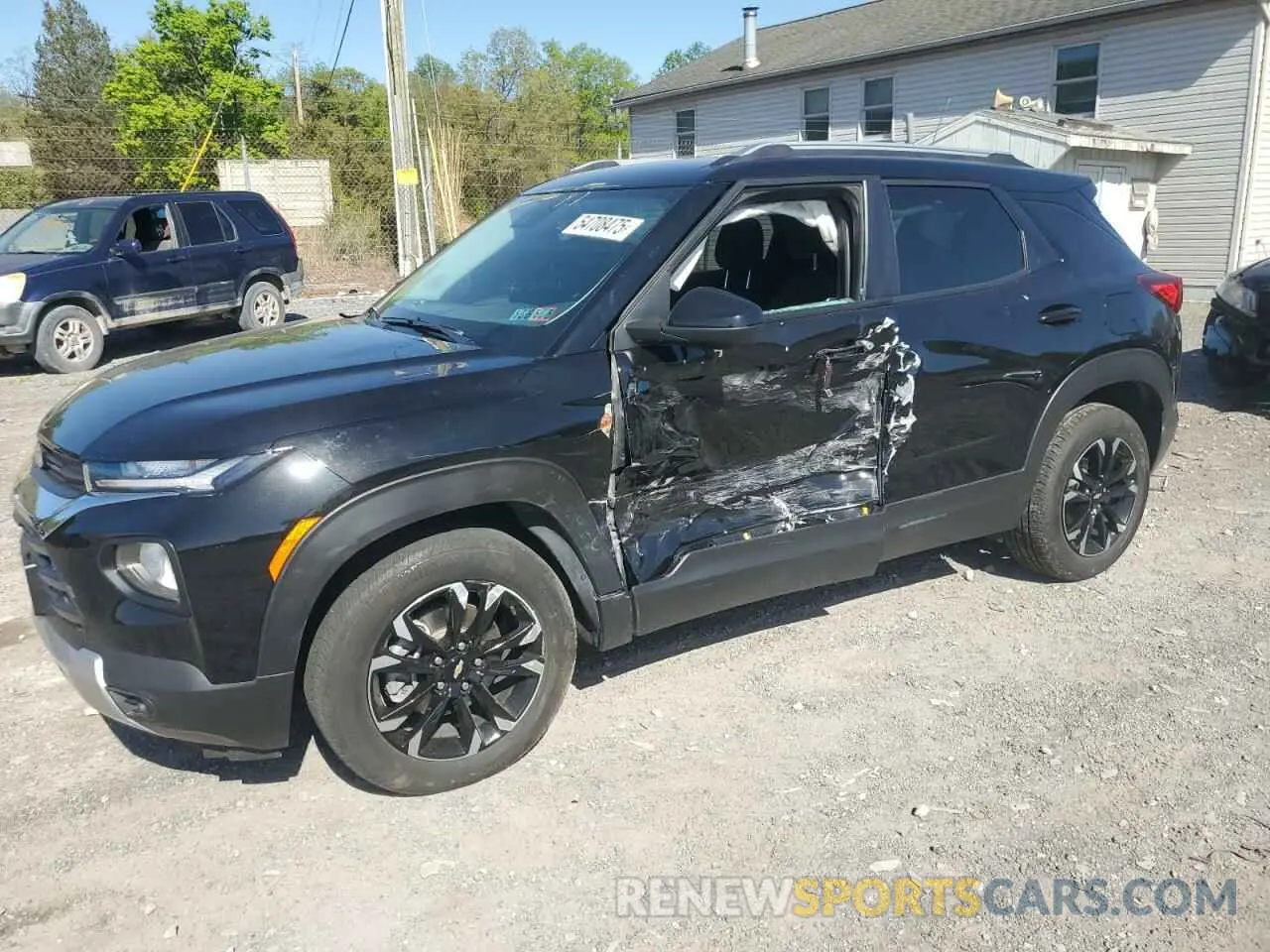 1 Photograph of a damaged car KL79MPS24MB131085 CHEVROLET TRAILBLZR 2021